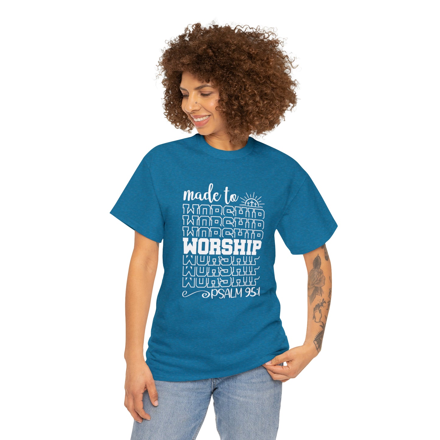MADE TO WORSHIP - DRK TEE