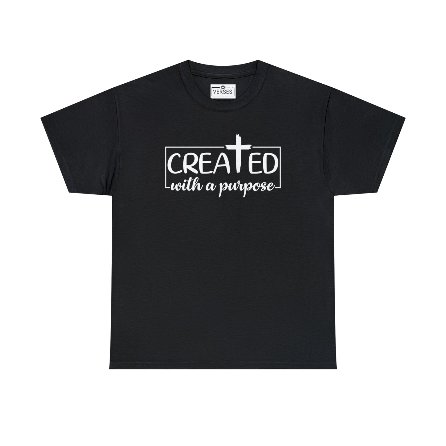 CREATED WITH PURPOSE - DRK TEE