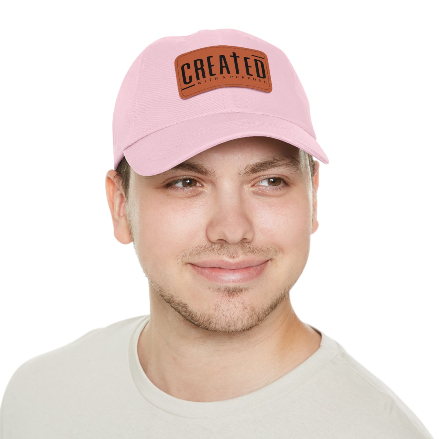 CREATED WITH PURPOSE - LEATHER PATCH CAP