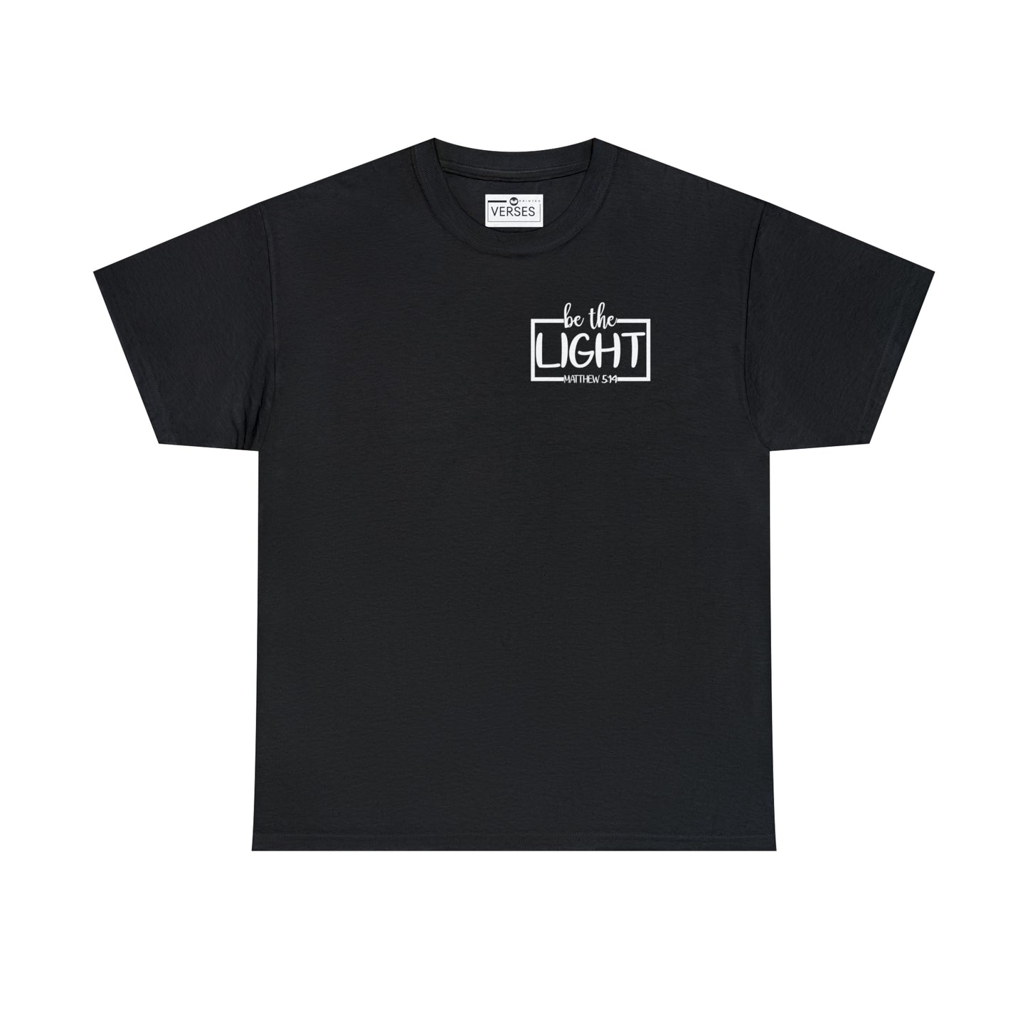 BE THE LIGHT BADGE - DRK TEE