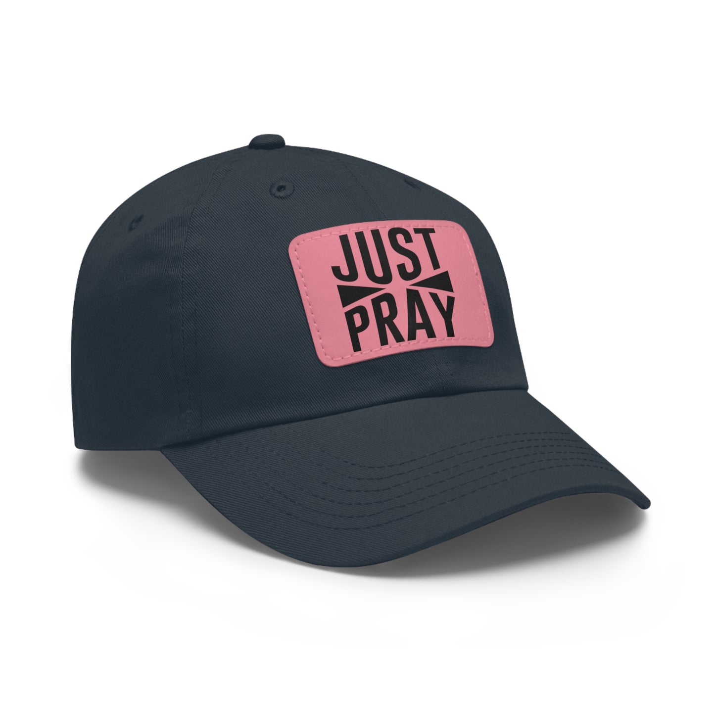 JUST PRAY - LEATHER PATCH CAP