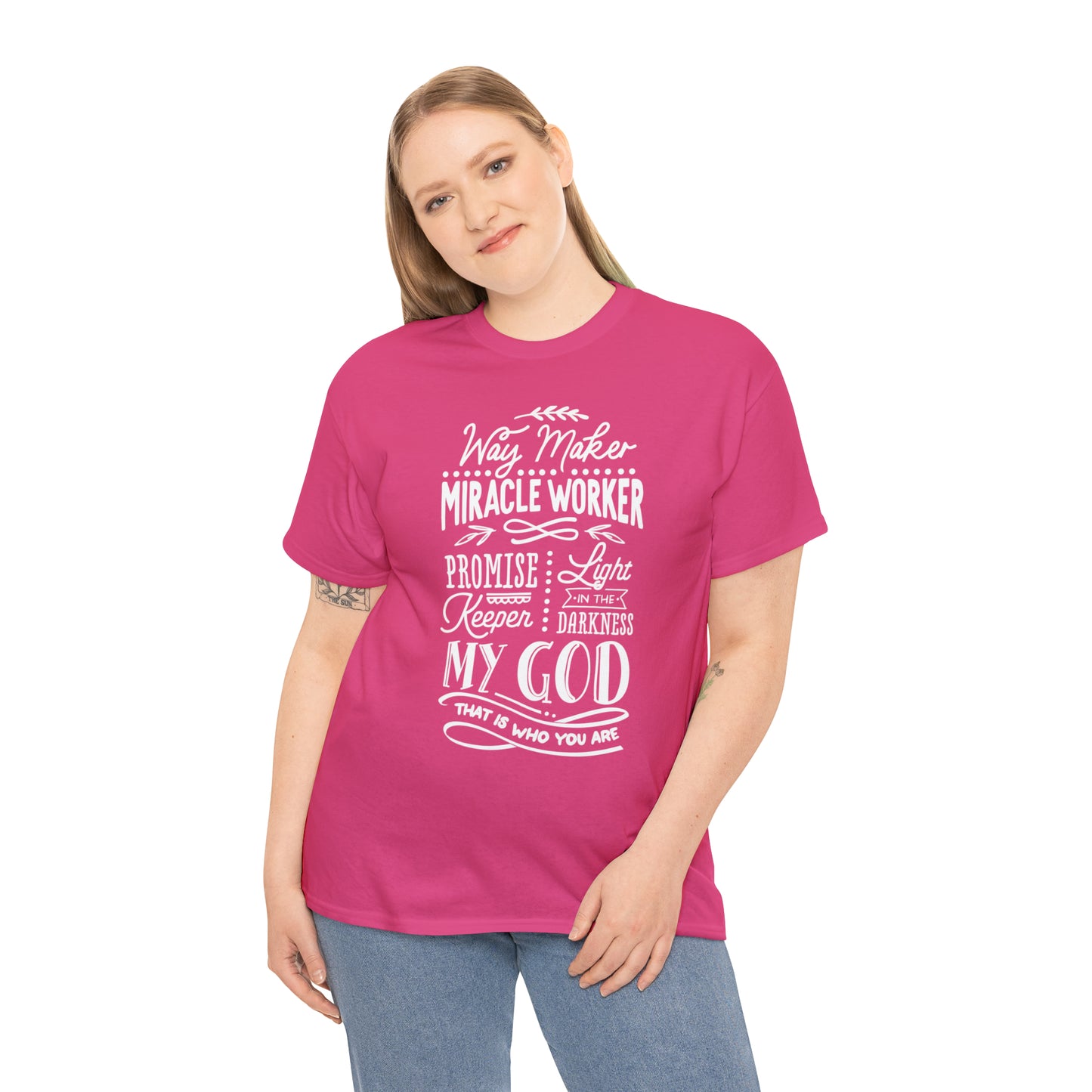 WAYMAKER MIRACLE WORKER - DRK TEE