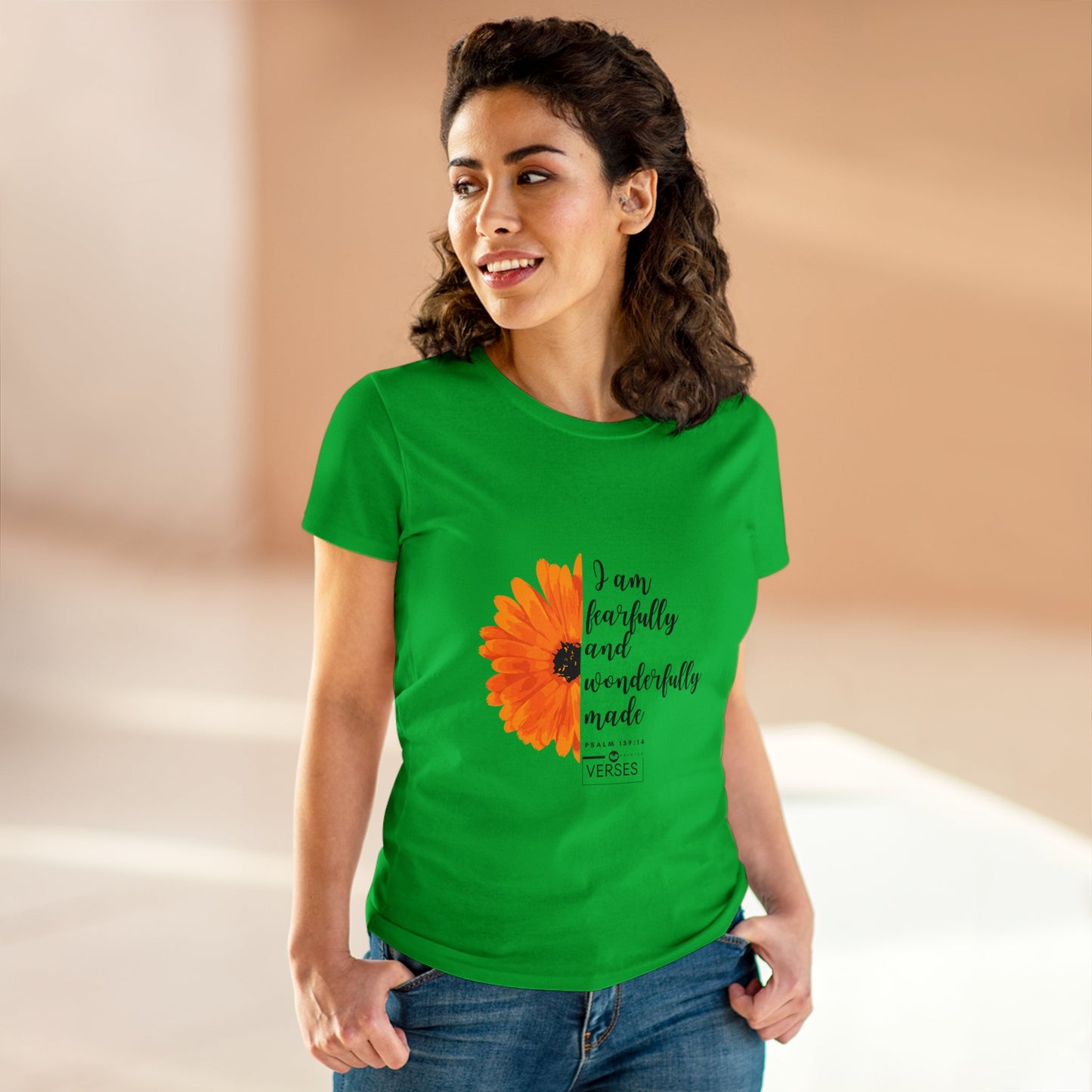 I AM FEARFULLY AND WONDERFULLY MADE - LADIES COTTON TEE