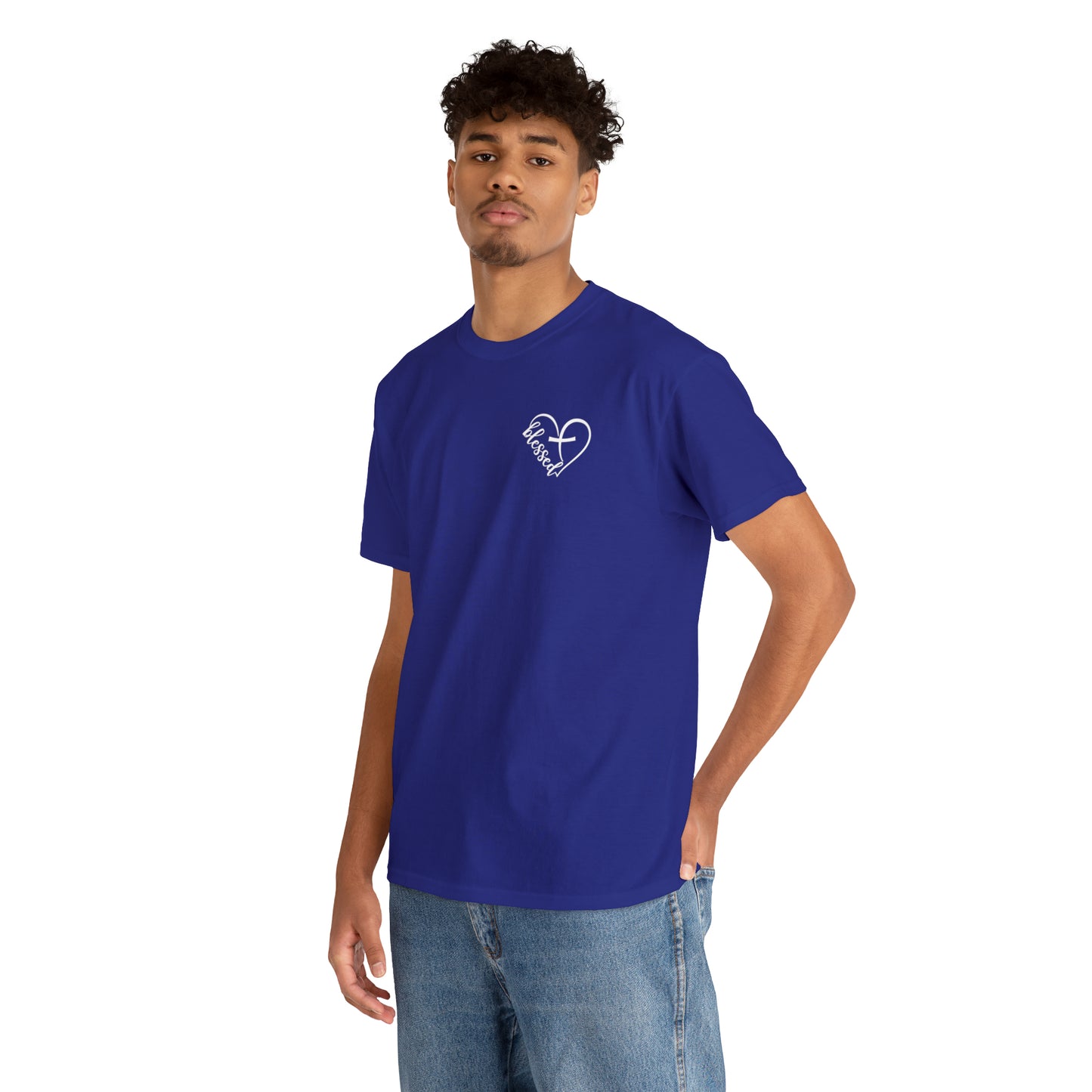 BLESSED HEART - DRK TEE