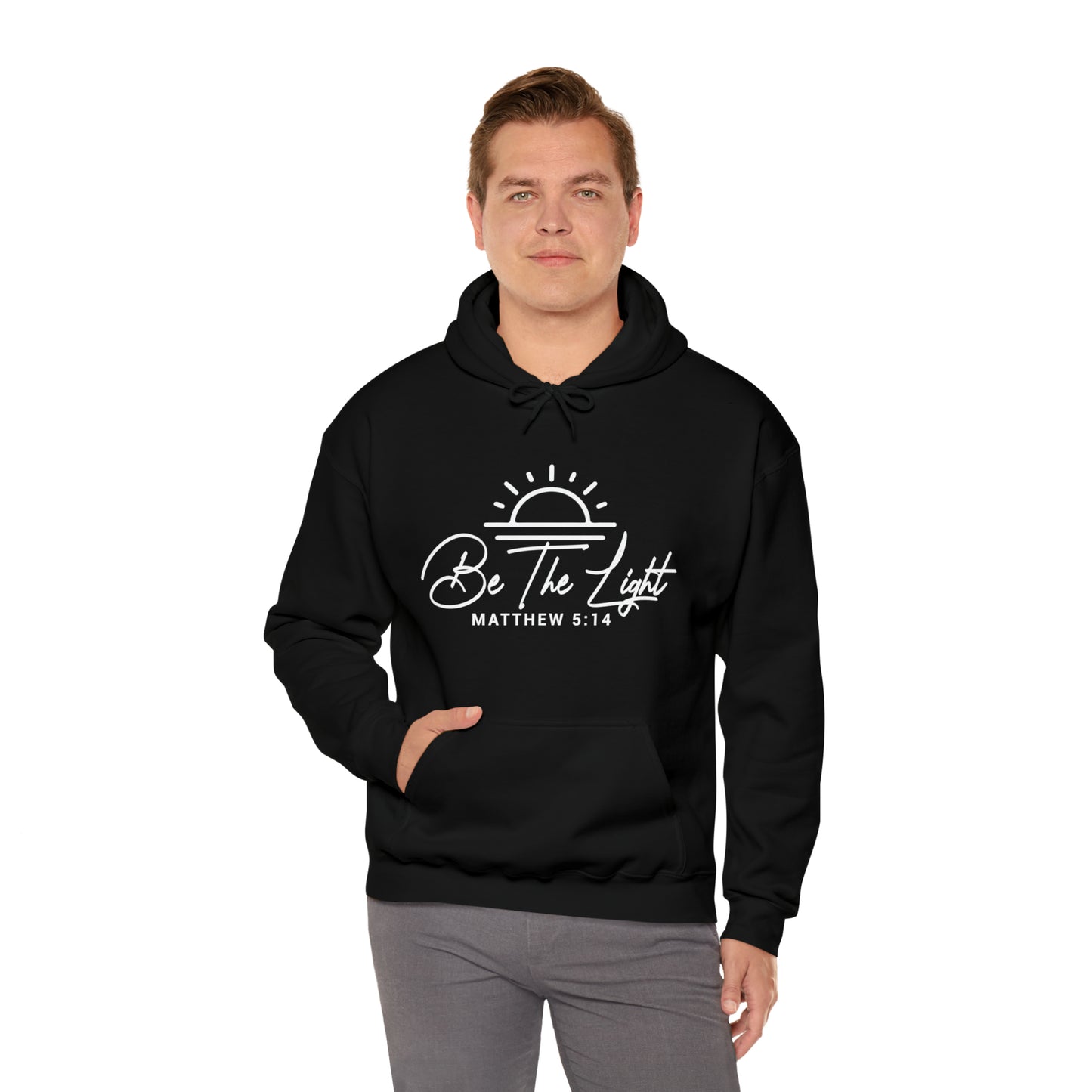 BE THE LIGHT - FAITH HOODIE
