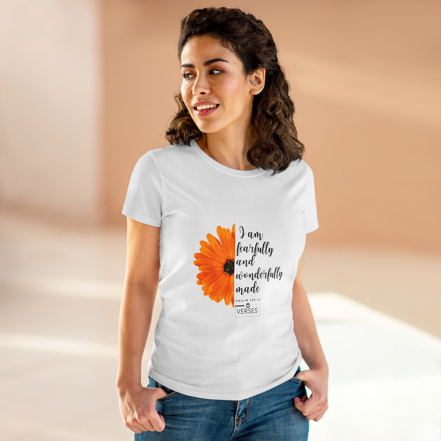 I AM FEARFULLY AND WONDERFULLY MADE - LADIES COTTON TEE