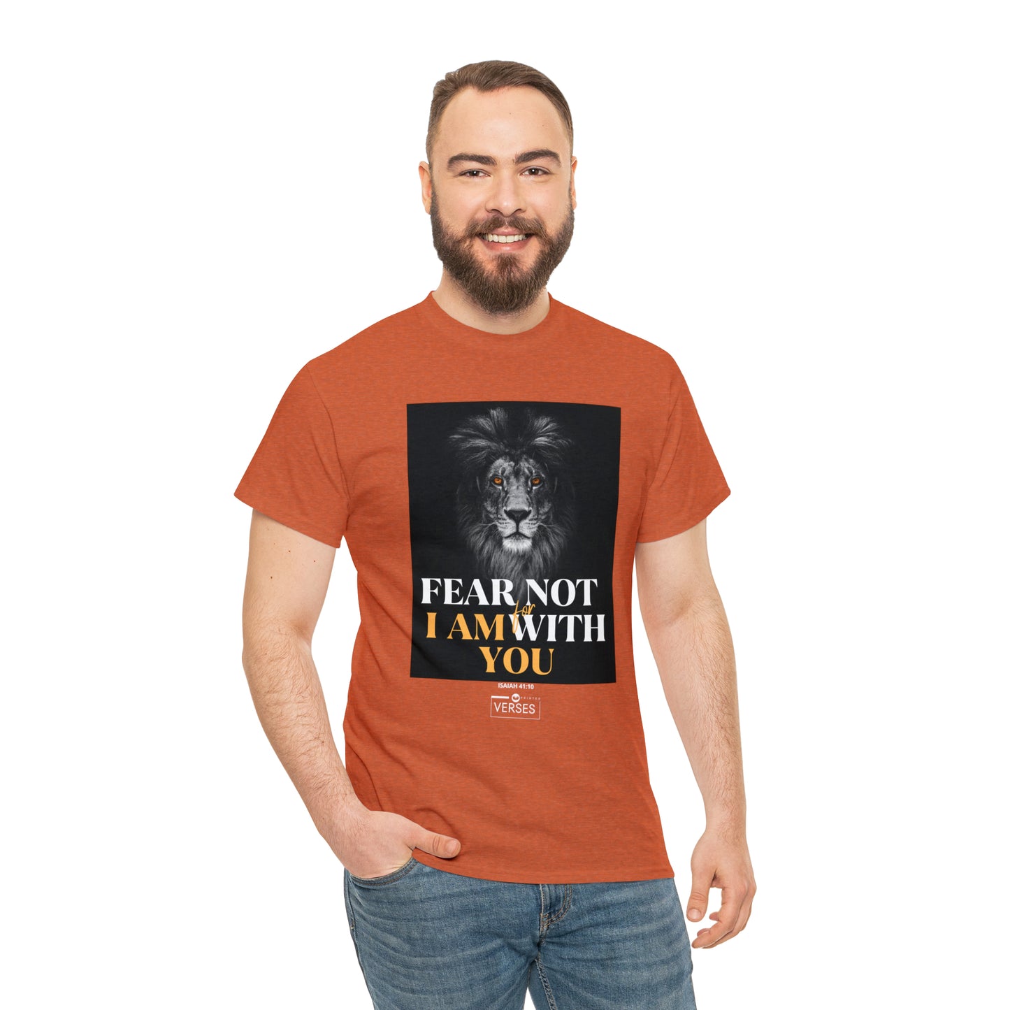 FEAR NOT FOR I AM WITH YOU - DRK TEE