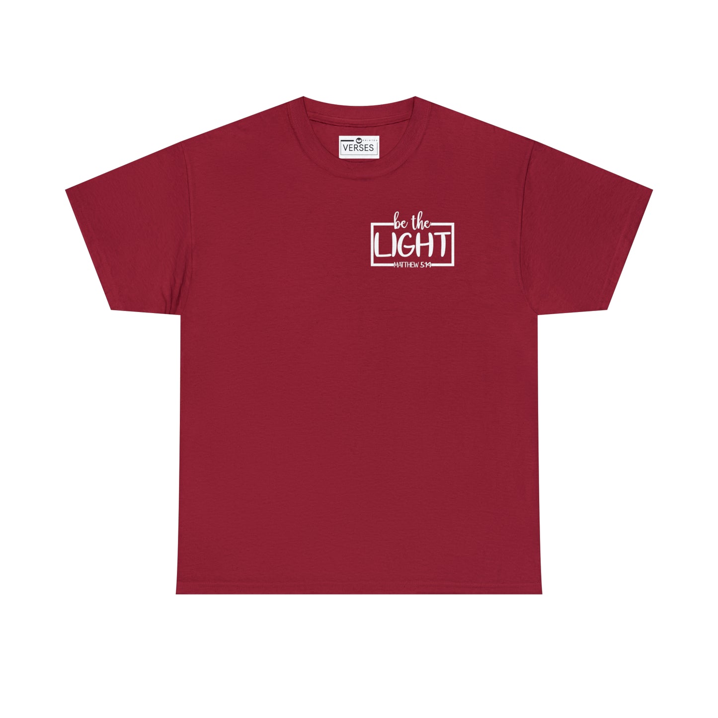 BE THE LIGHT BADGE - DRK TEE