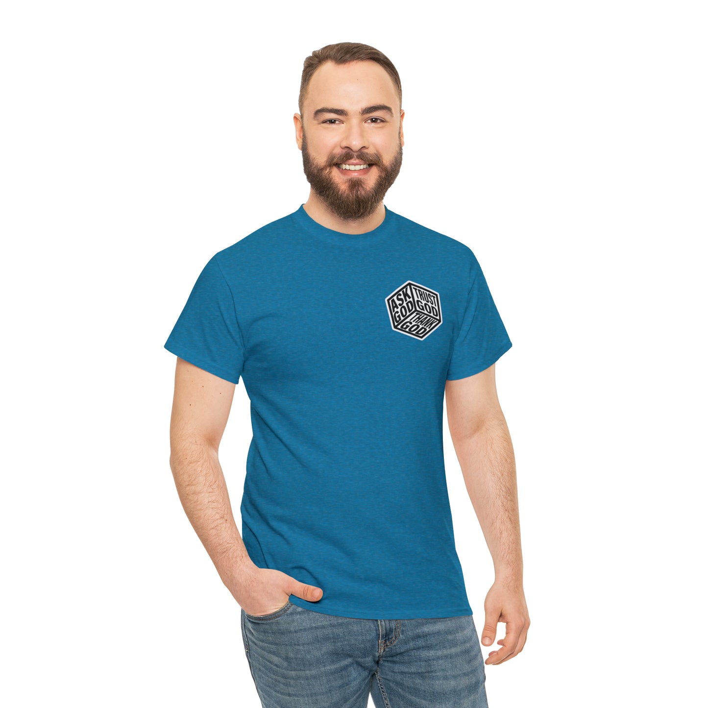 ASK GOD TRUST GOD THANK GOD - DRK TEES