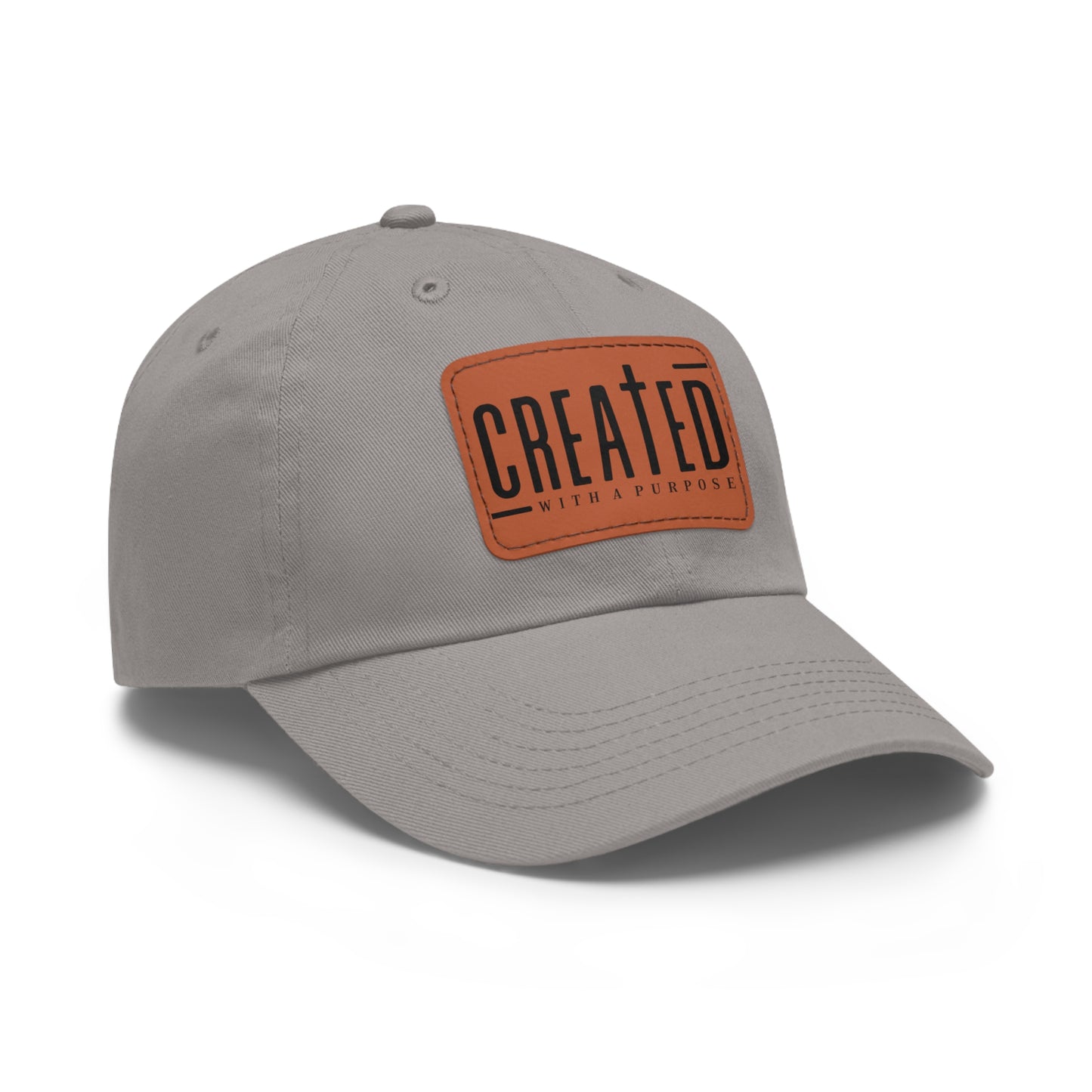 CREATED WITH PURPOSE - LEATHER PATCH CAP