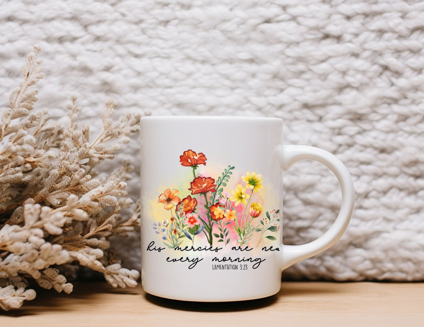 LAMENTATION 3:23 NEW EVERY MORNING - MIRACLE MUG