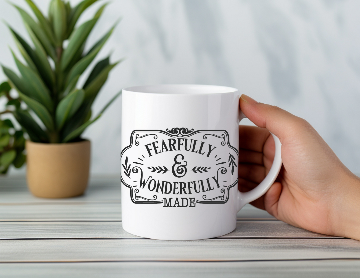 FEARFULLY AND WONDERFULLY MADE - MIRACLE MUG
