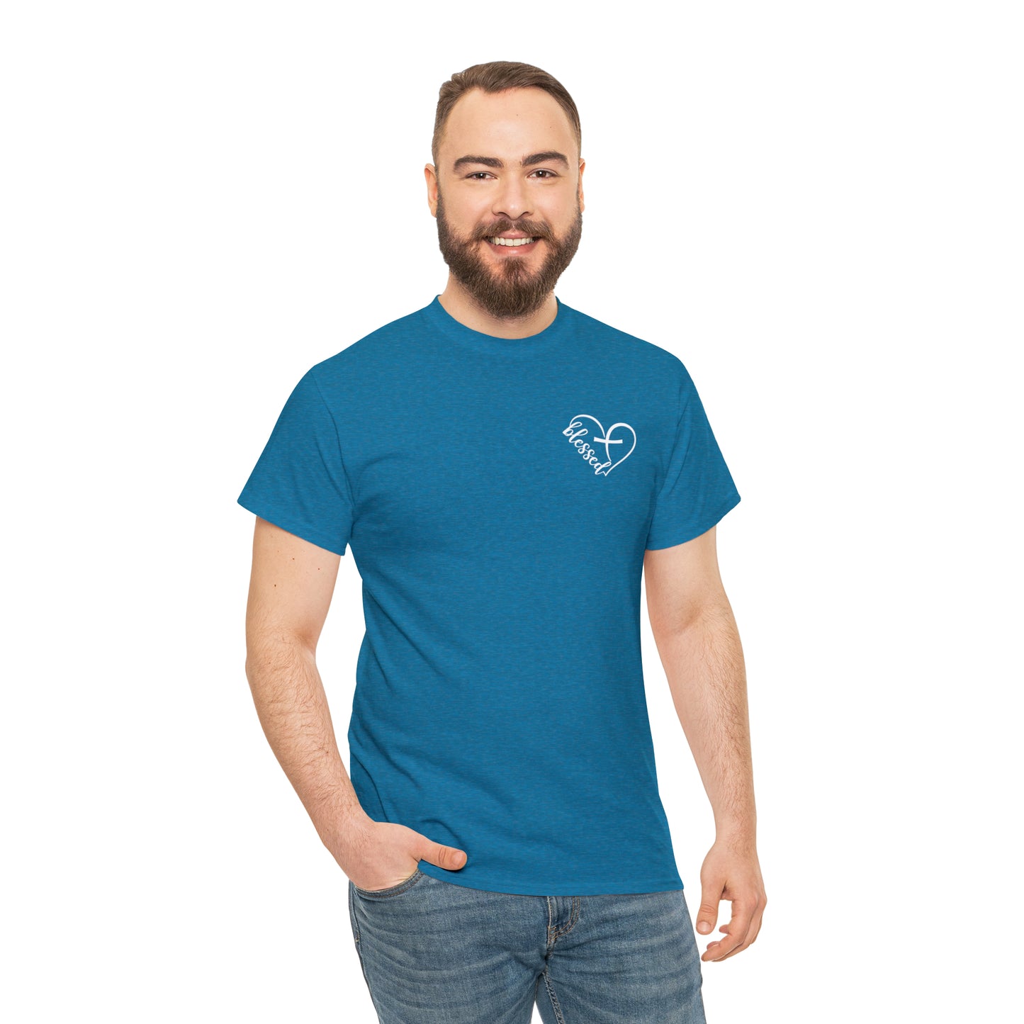 BLESSED HEART - DRK TEE