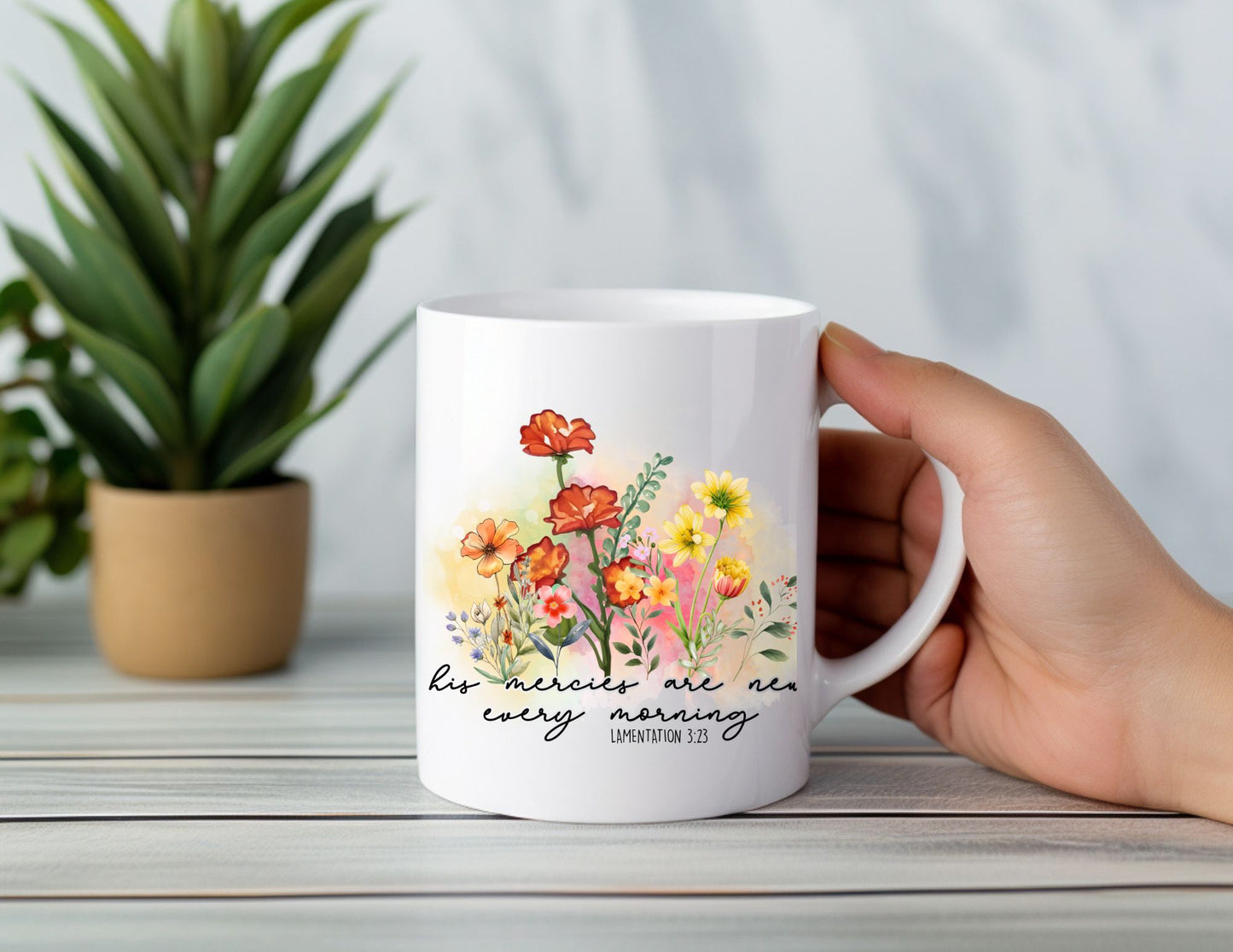 LAMENTATION 3:23 NEW EVERY MORNING - MIRACLE MUG