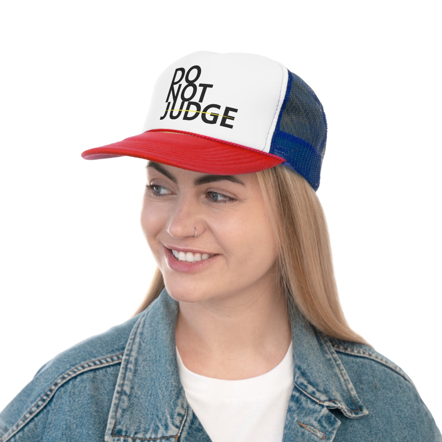 DO NOT JUDGE TRUCKER CAPS