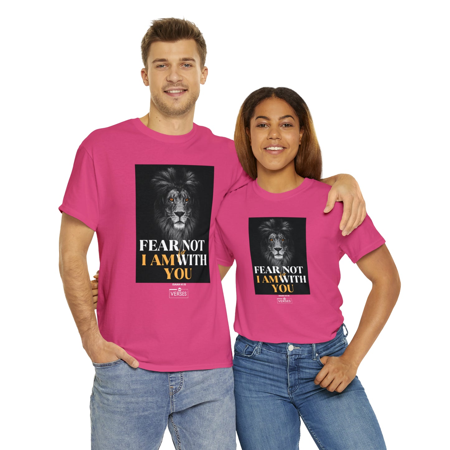 FEAR NOT FOR I AM WITH YOU - DRK TEE