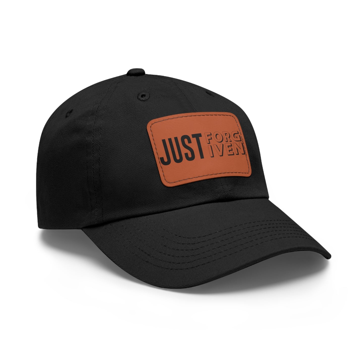 JUST FORGIVEN - LEATHER PATCH CAP