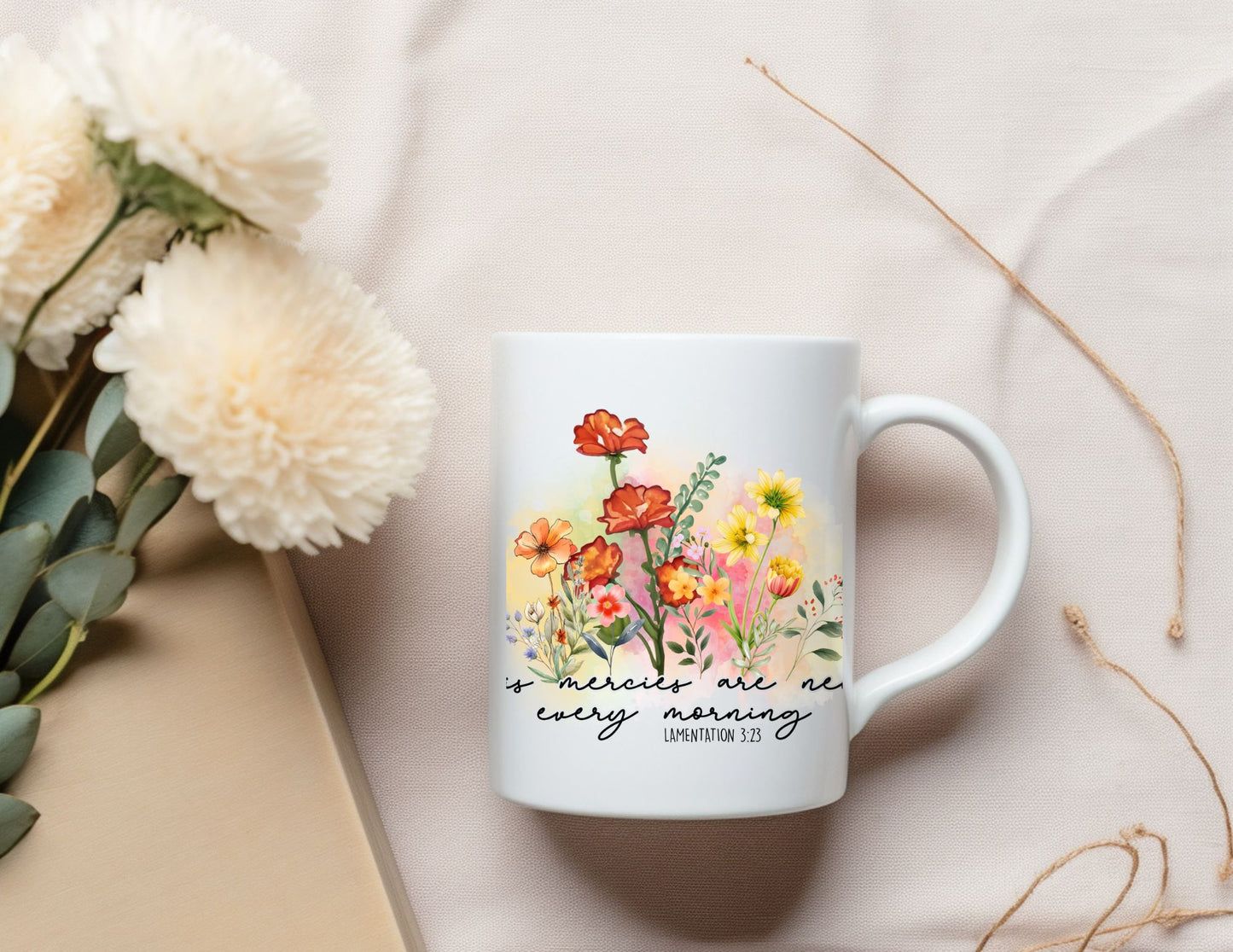 LAMENTATION 3:23 NEW EVERY MORNING - MIRACLE MUG