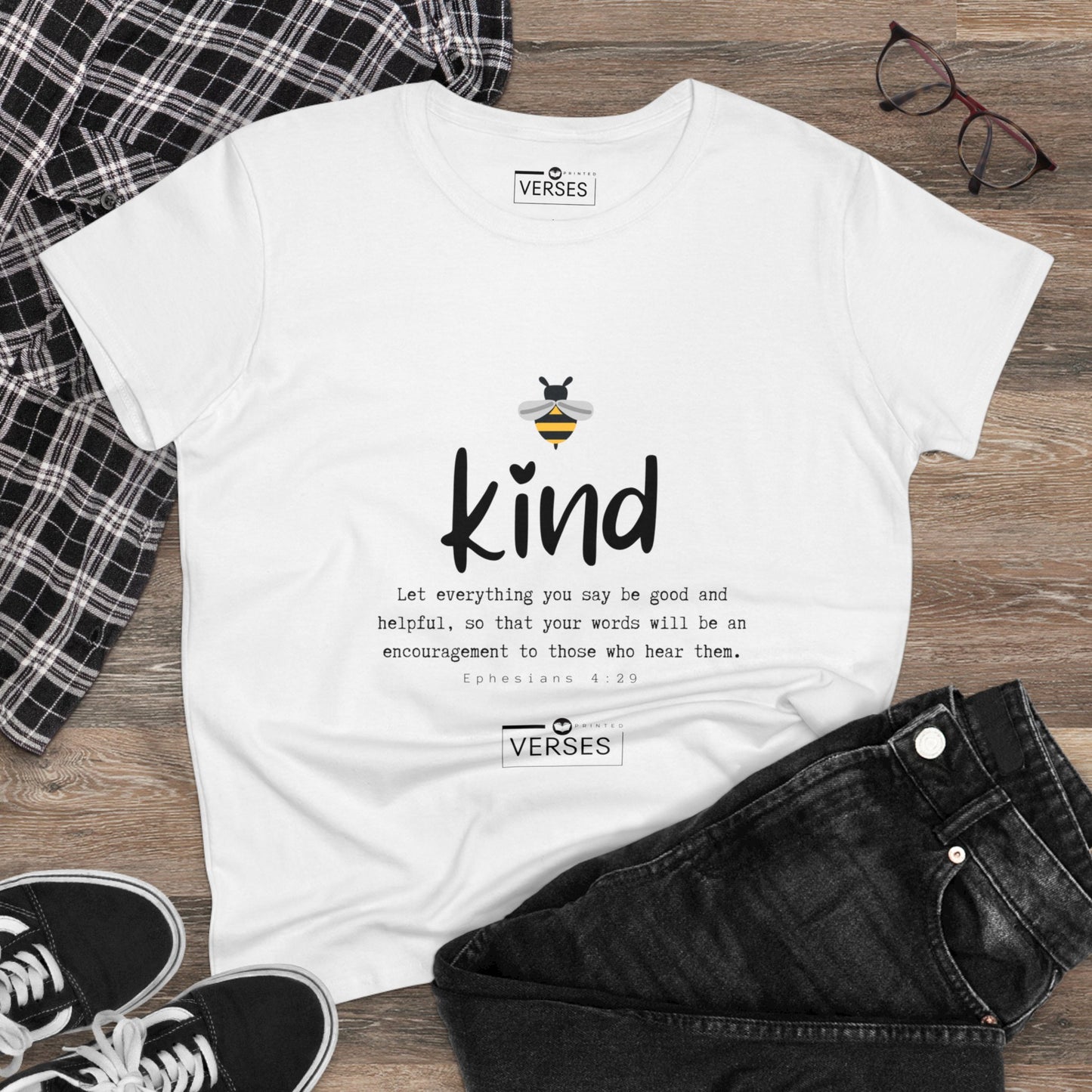 BE KIND - LADIES COTTON TEE