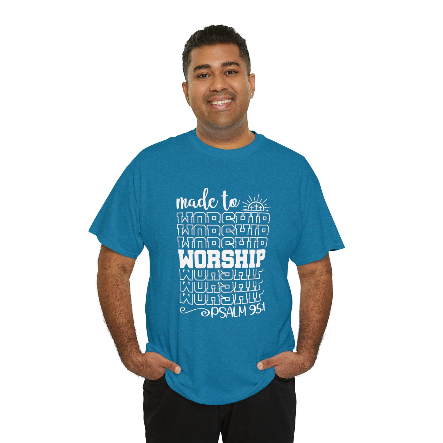 MADE TO WORSHIP - DRK TEE