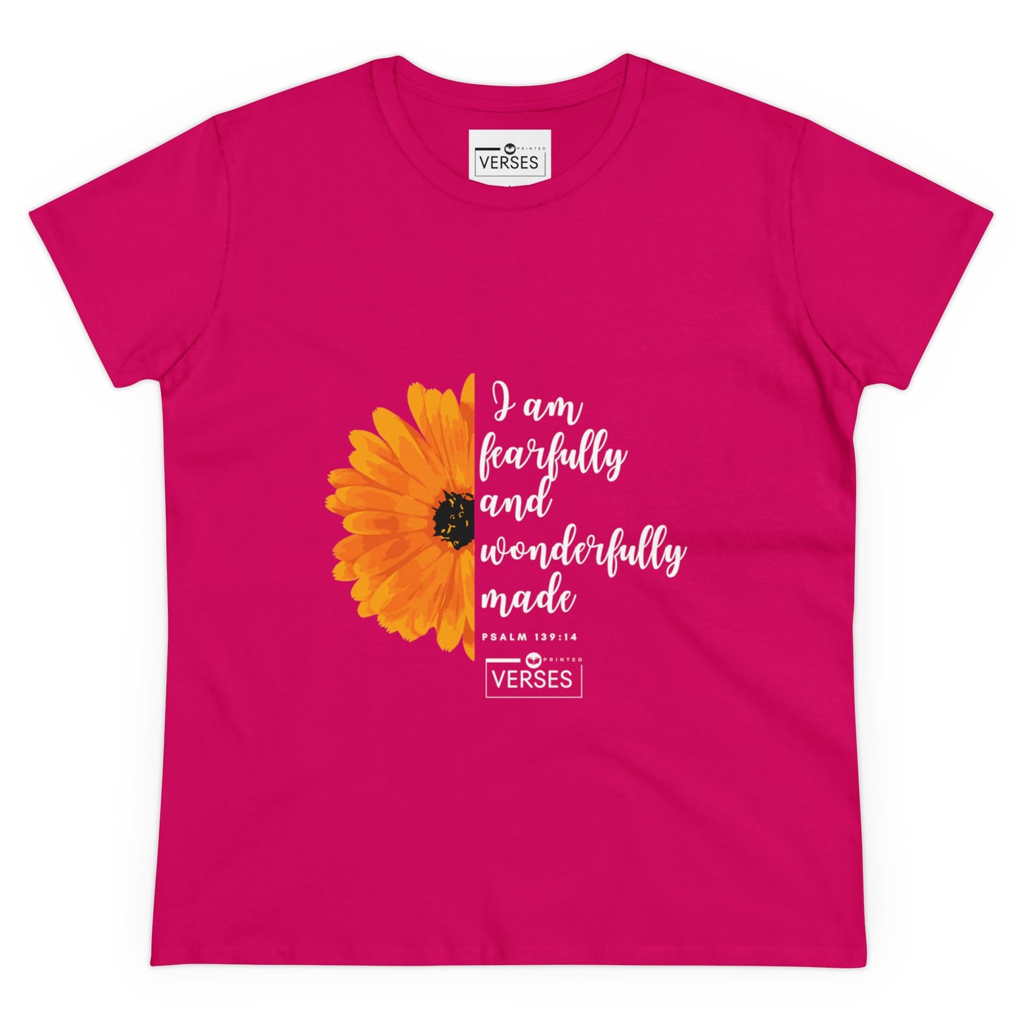 I AM FEARFULLY AND WONDERFULLY MADE - LADIES DRK TEE