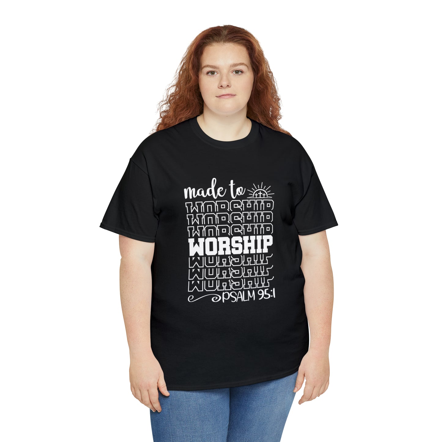 MADE TO WORSHIP - DRK TEE