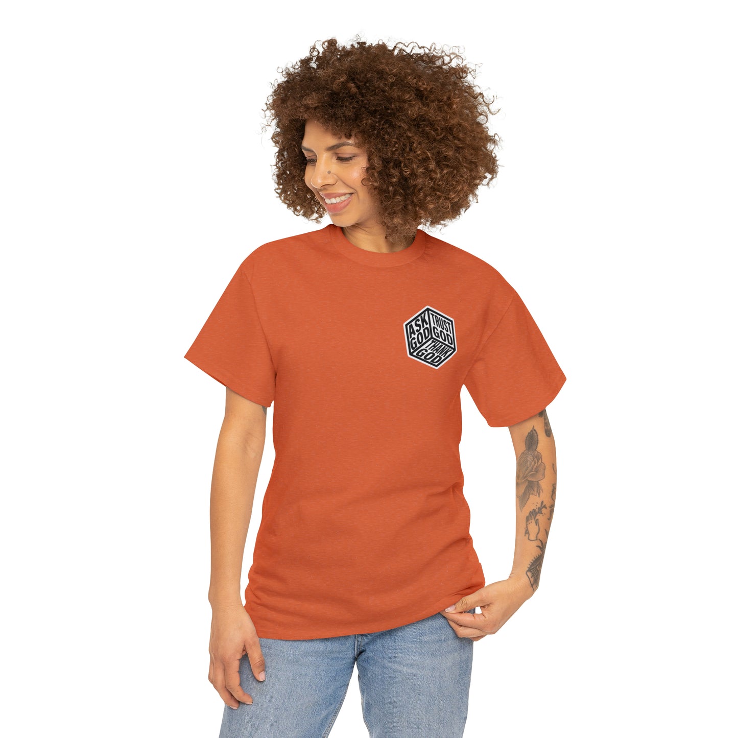 ASK GOD TRUST GOD THANK GOD - DRK TEES