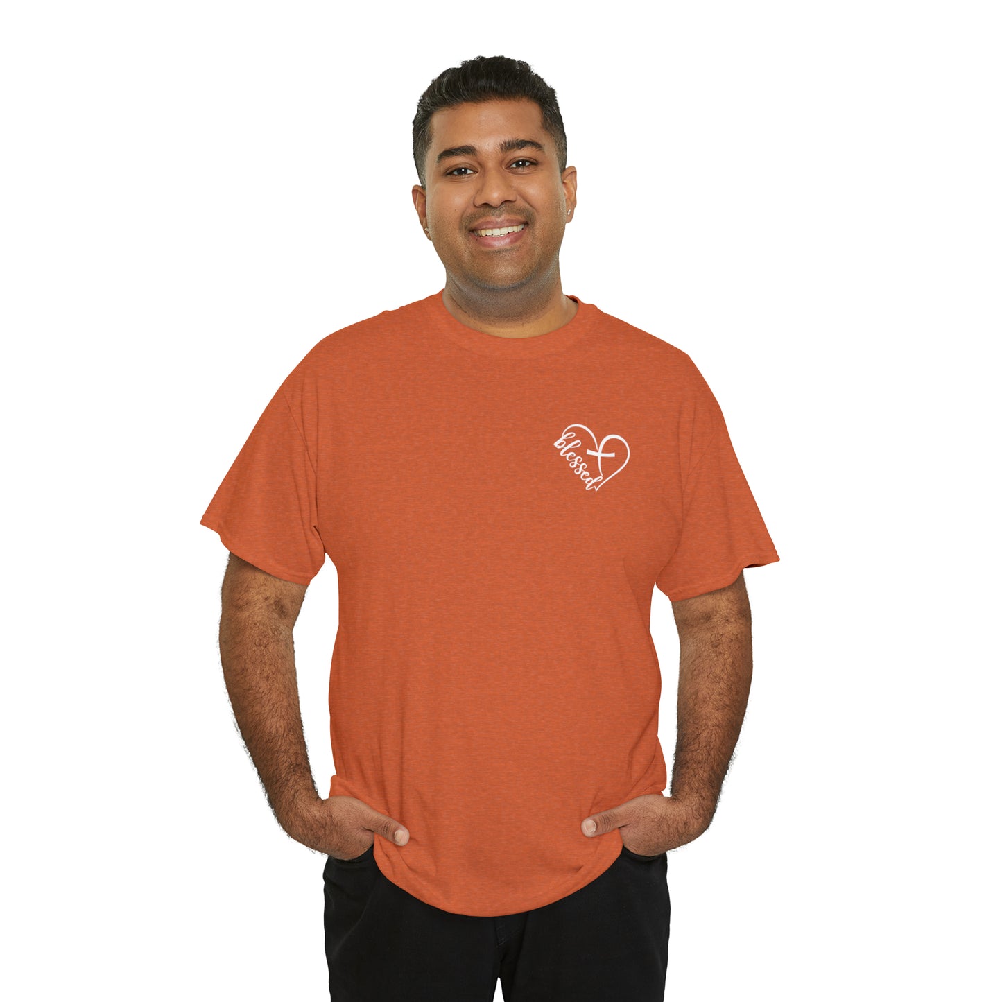 BLESSED HEART - DRK TEE