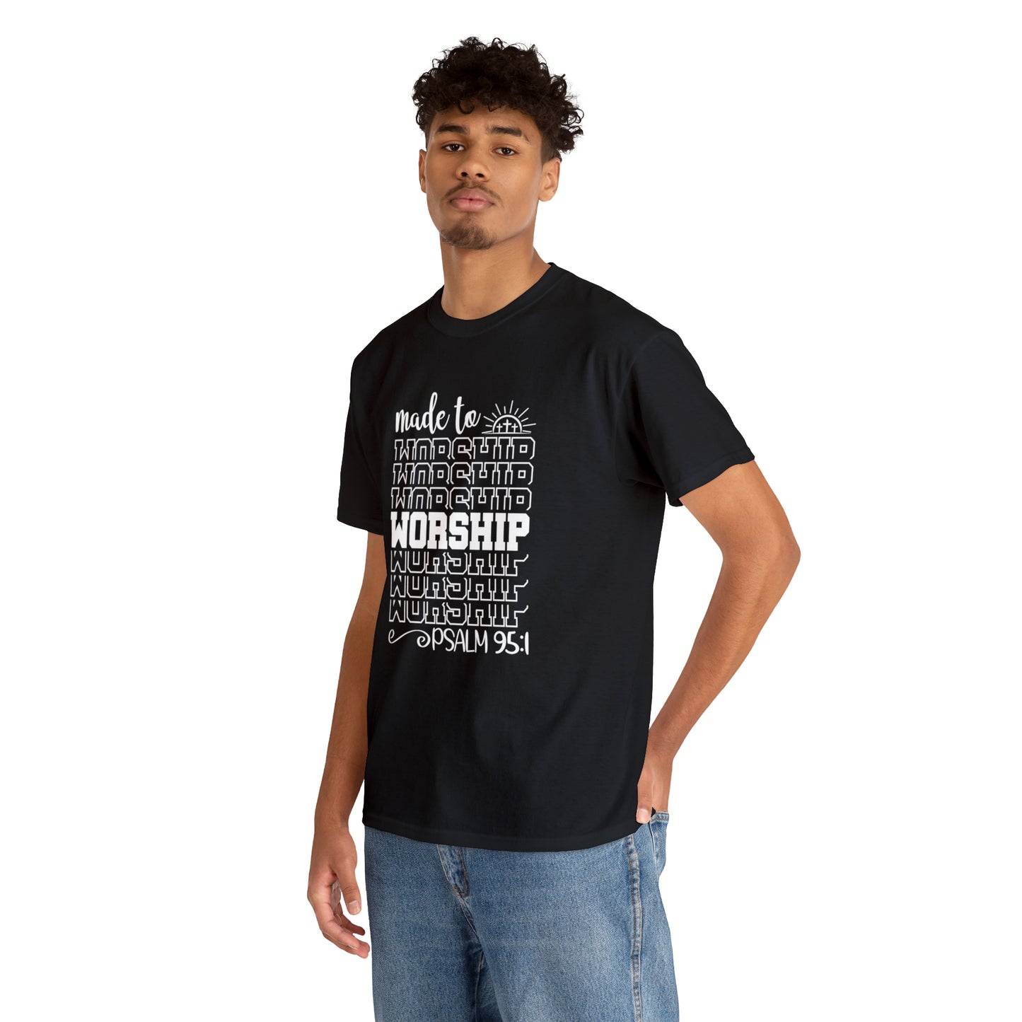 MADE TO WORSHIP - DRK TEE