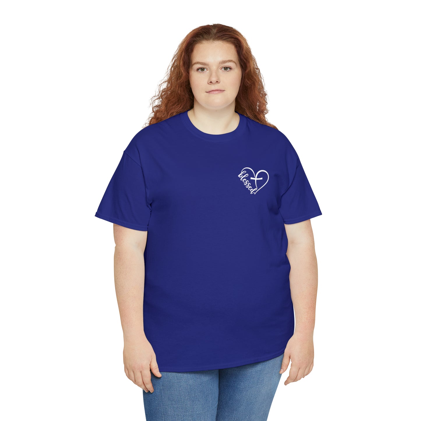 BLESSED HEART - DRK TEE