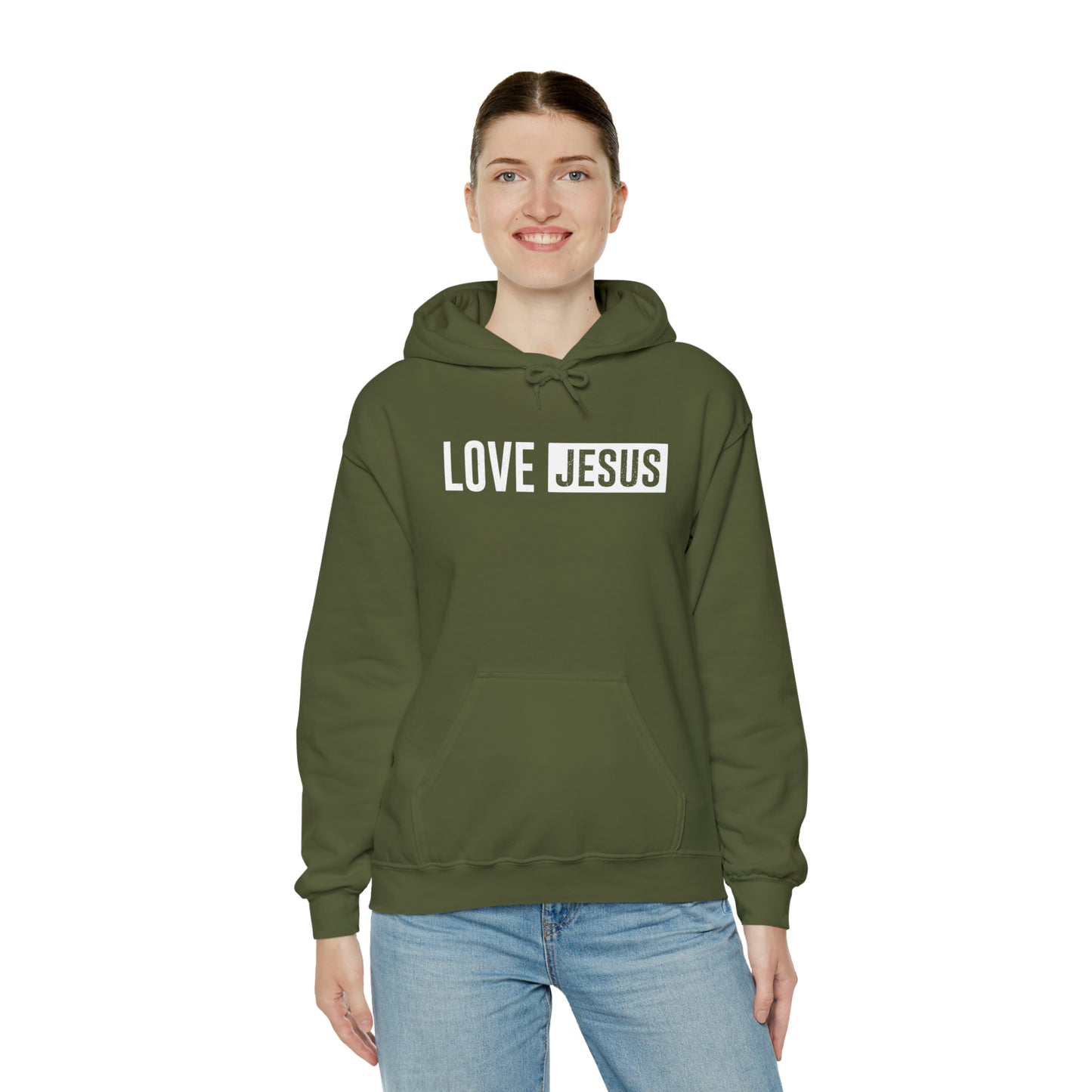 LOVE JESUS - FAITH HOODIE