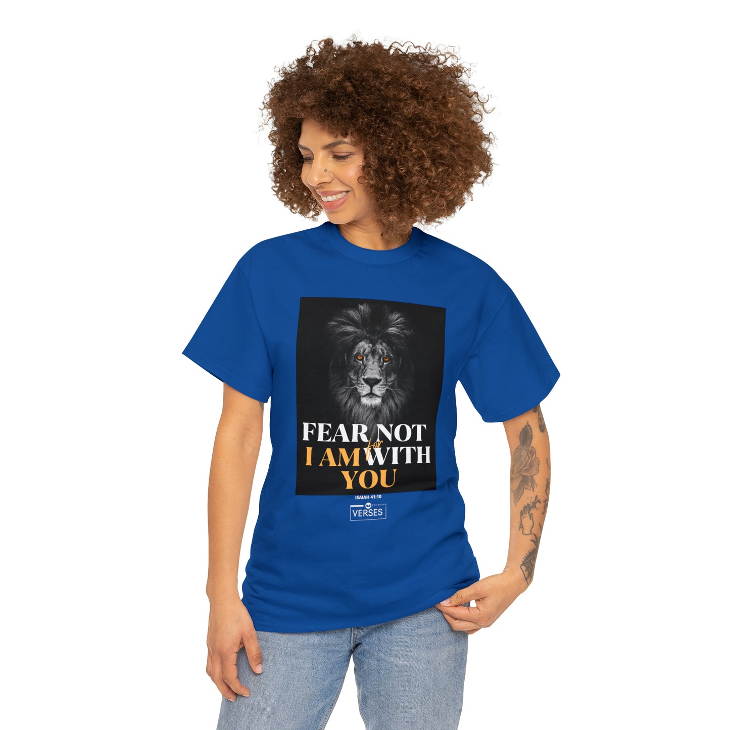 FEAR NOT FOR I AM WITH YOU - DRK TEE