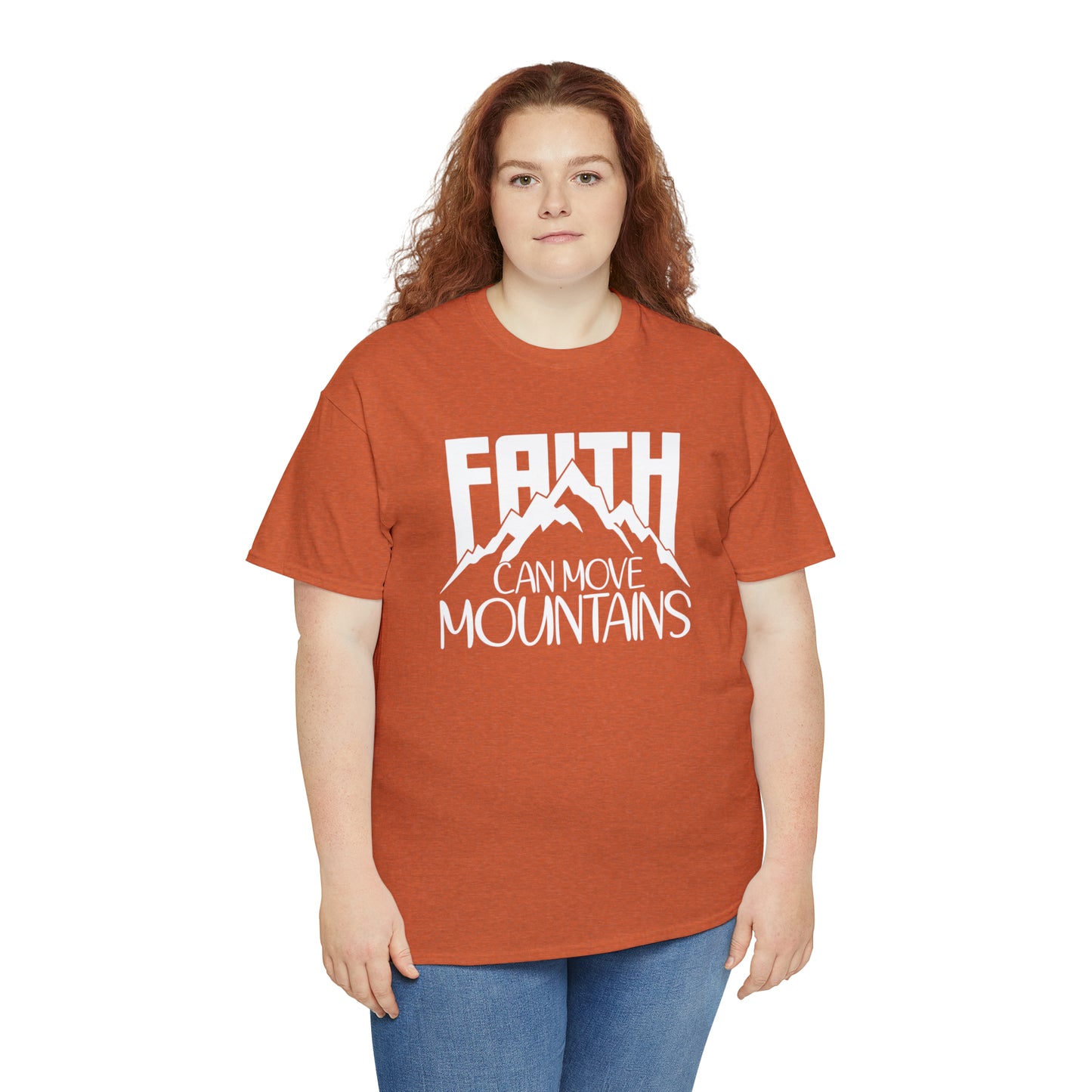 FAITH CAN MOVE MOUNTAINS - DRK TEE