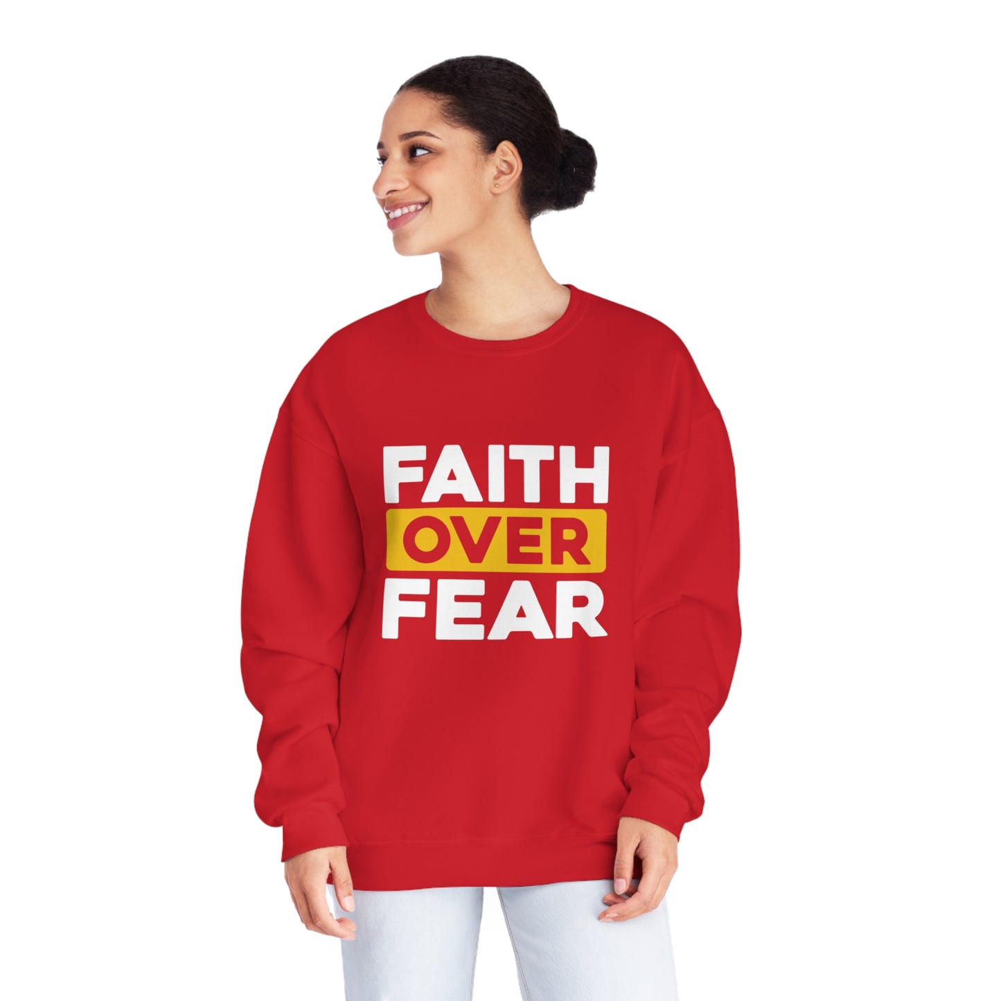 FAITH OVER FEAR SWEATSHIRT