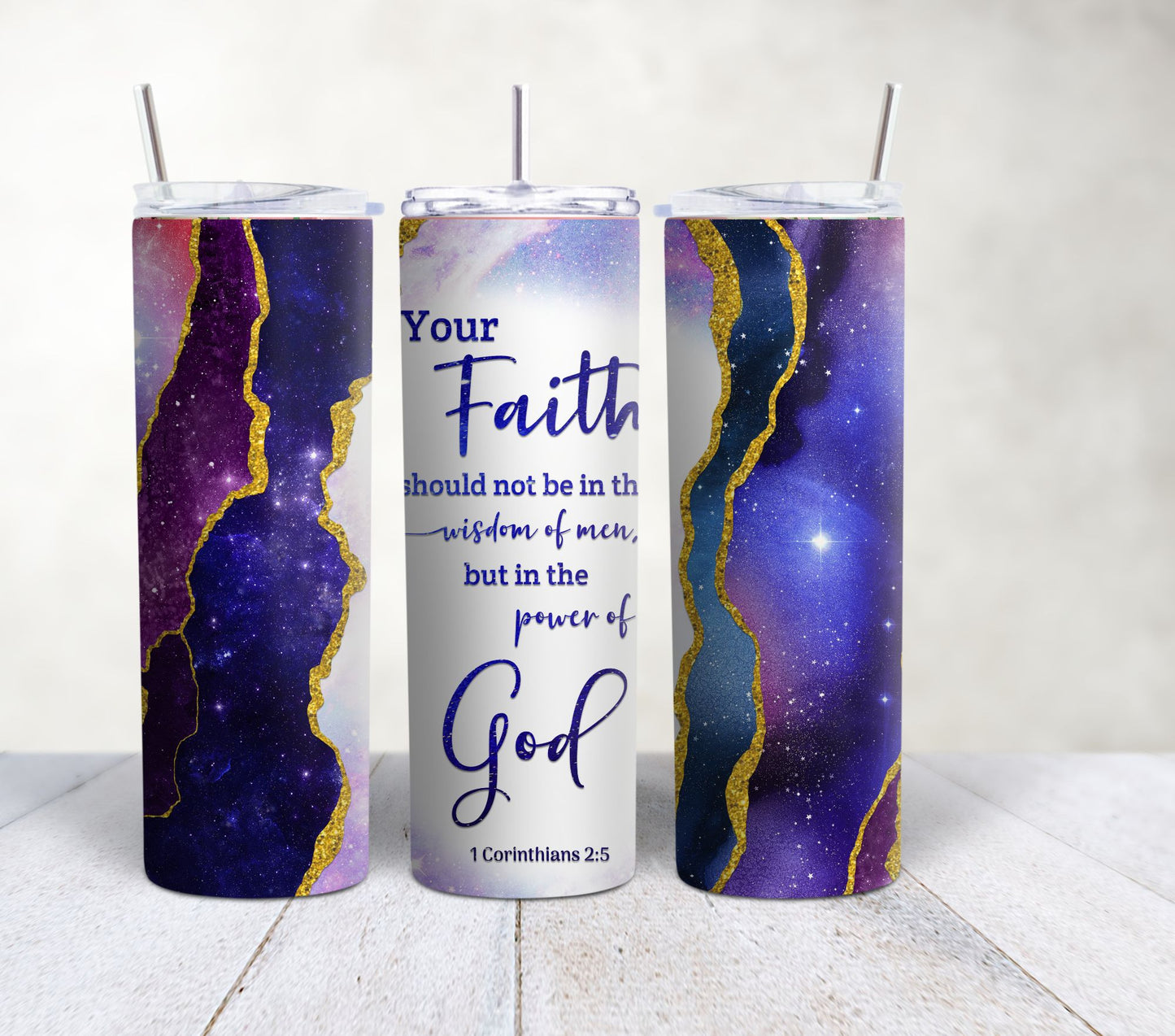 CORINTHIANS 25 VERSES TUMBLER