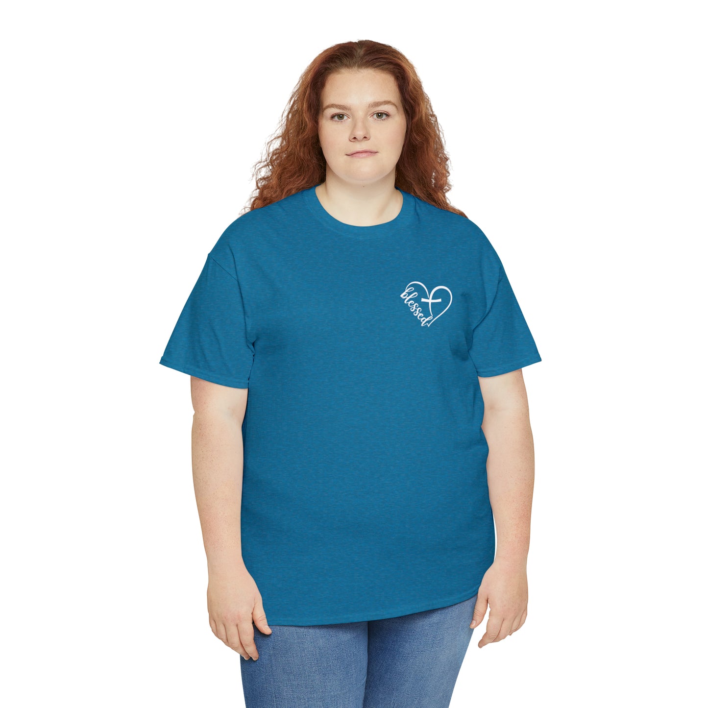 BLESSED HEART - DRK TEE