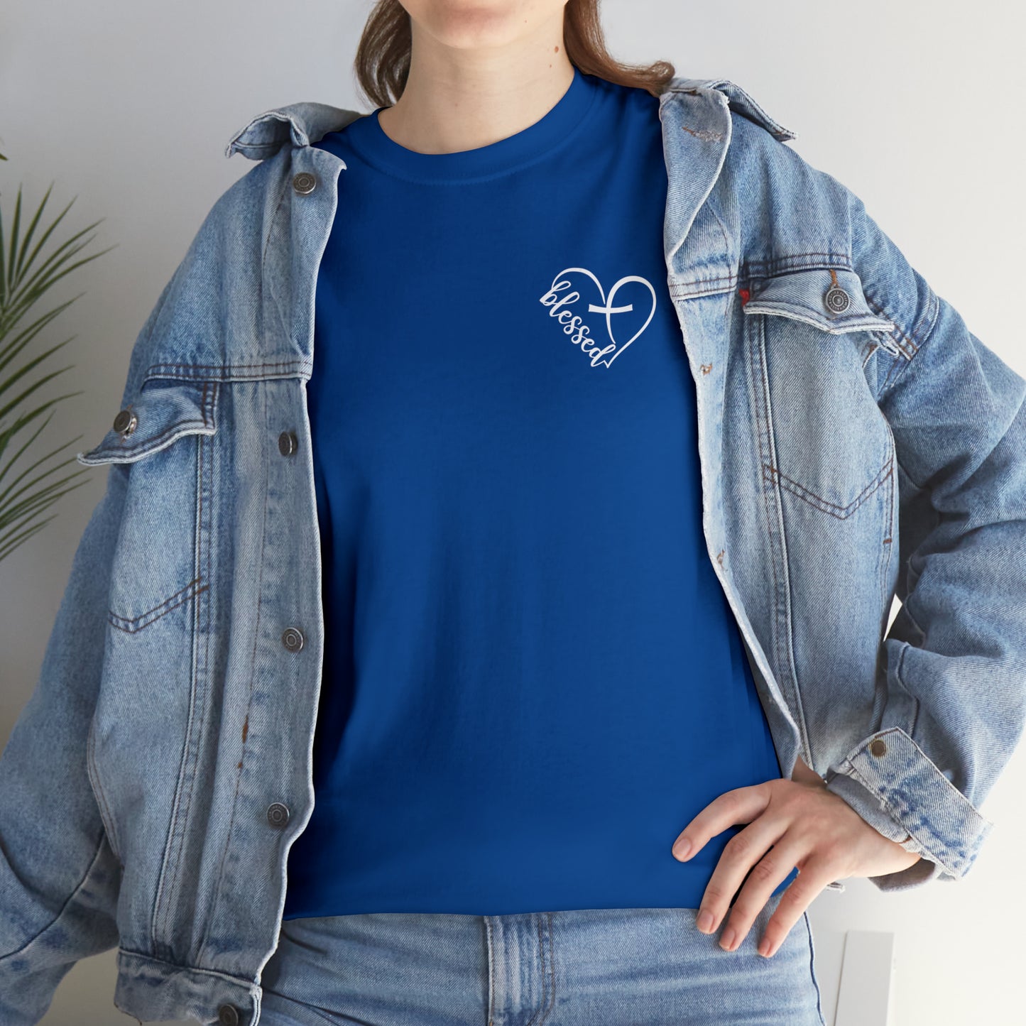 BLESSED HEART - DRK TEE