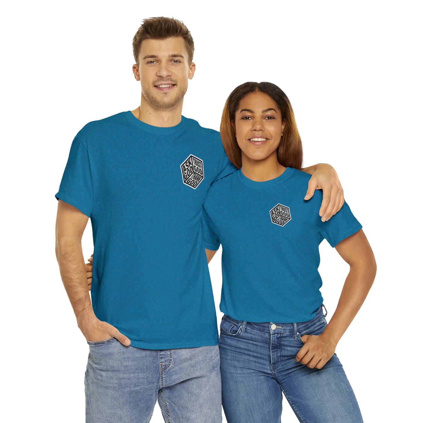 ASK GOD TRUST GOD THANK GOD - DRK TEES