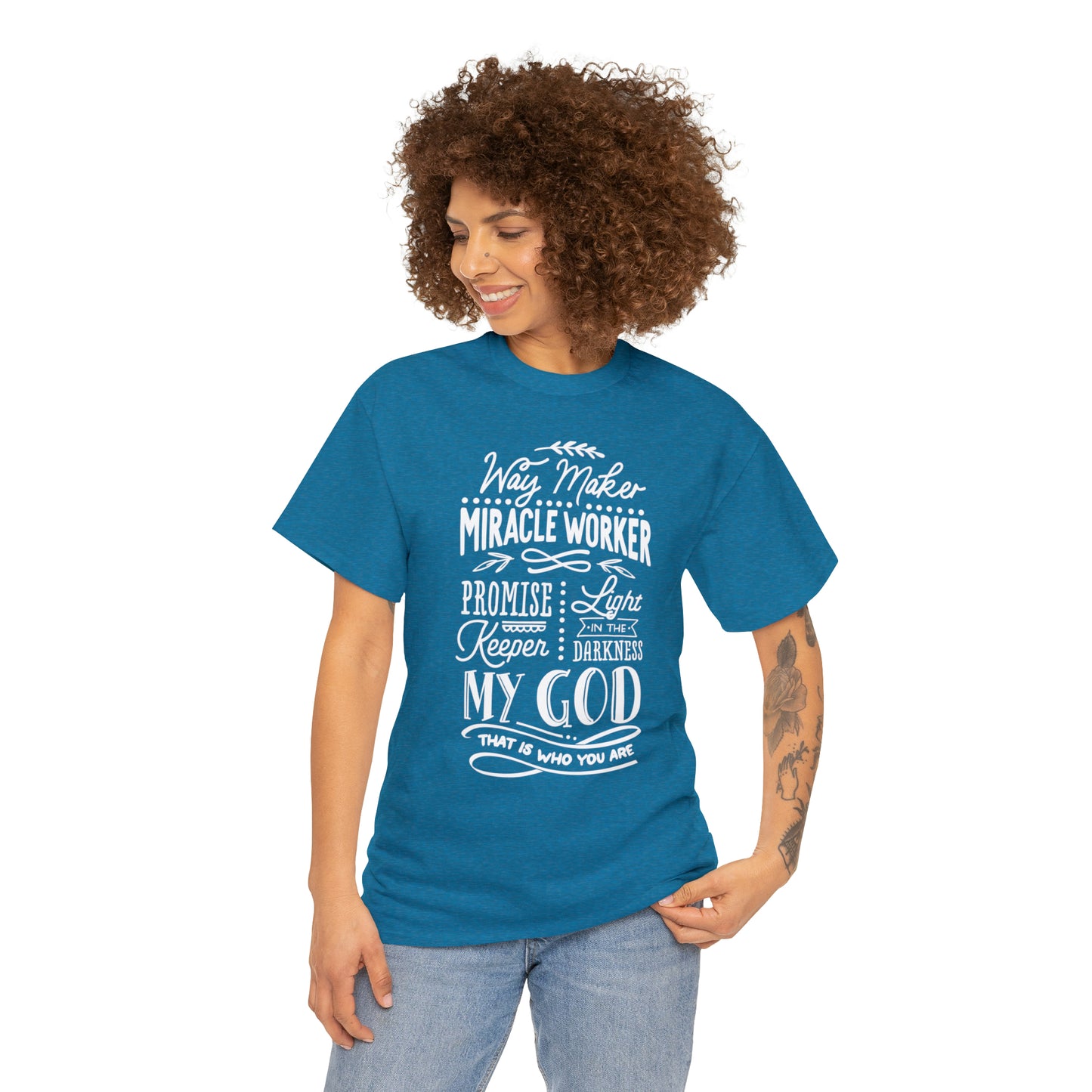 WAYMAKER MIRACLE WORKER - DRK TEE