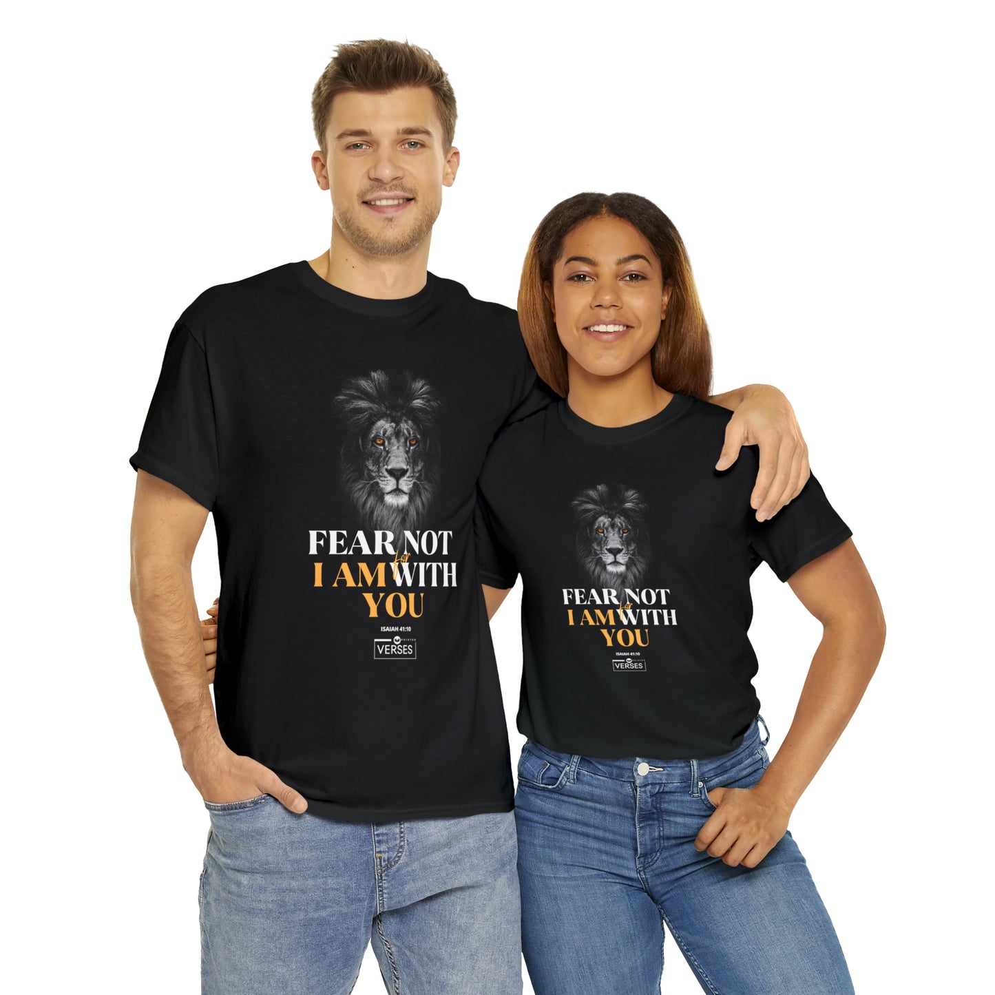 FEAR NOT FOR I AM WITH YOU - DRK TEE