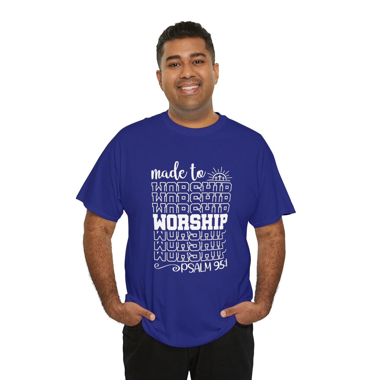 MADE TO WORSHIP - DRK TEE