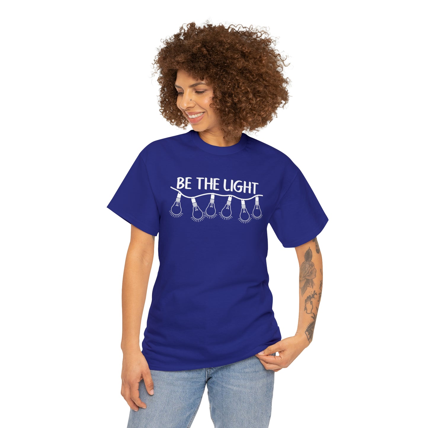 BE THE LIGHT - DRK TEE