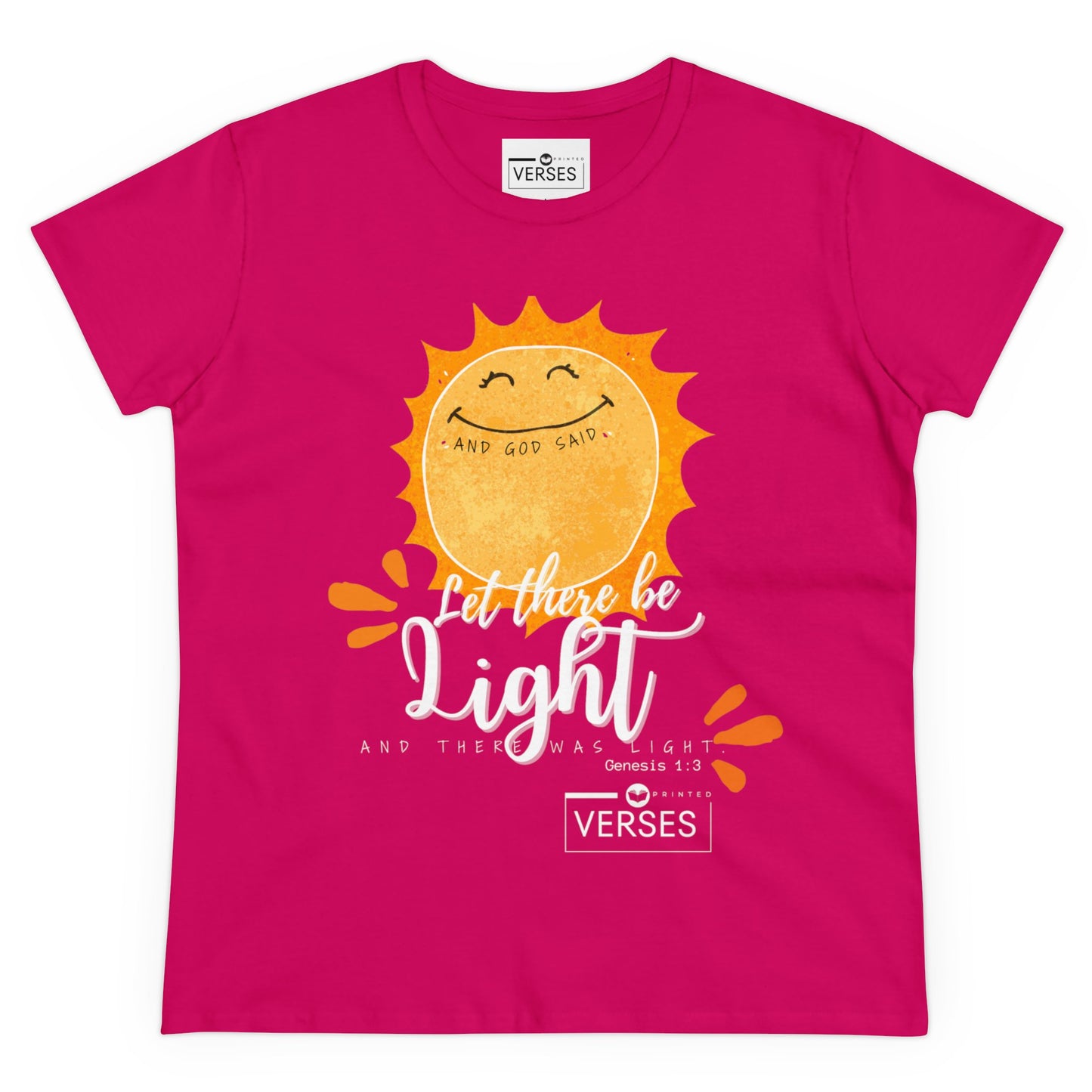 LET THERE BE LIGHT - LADIES DRK TEE
