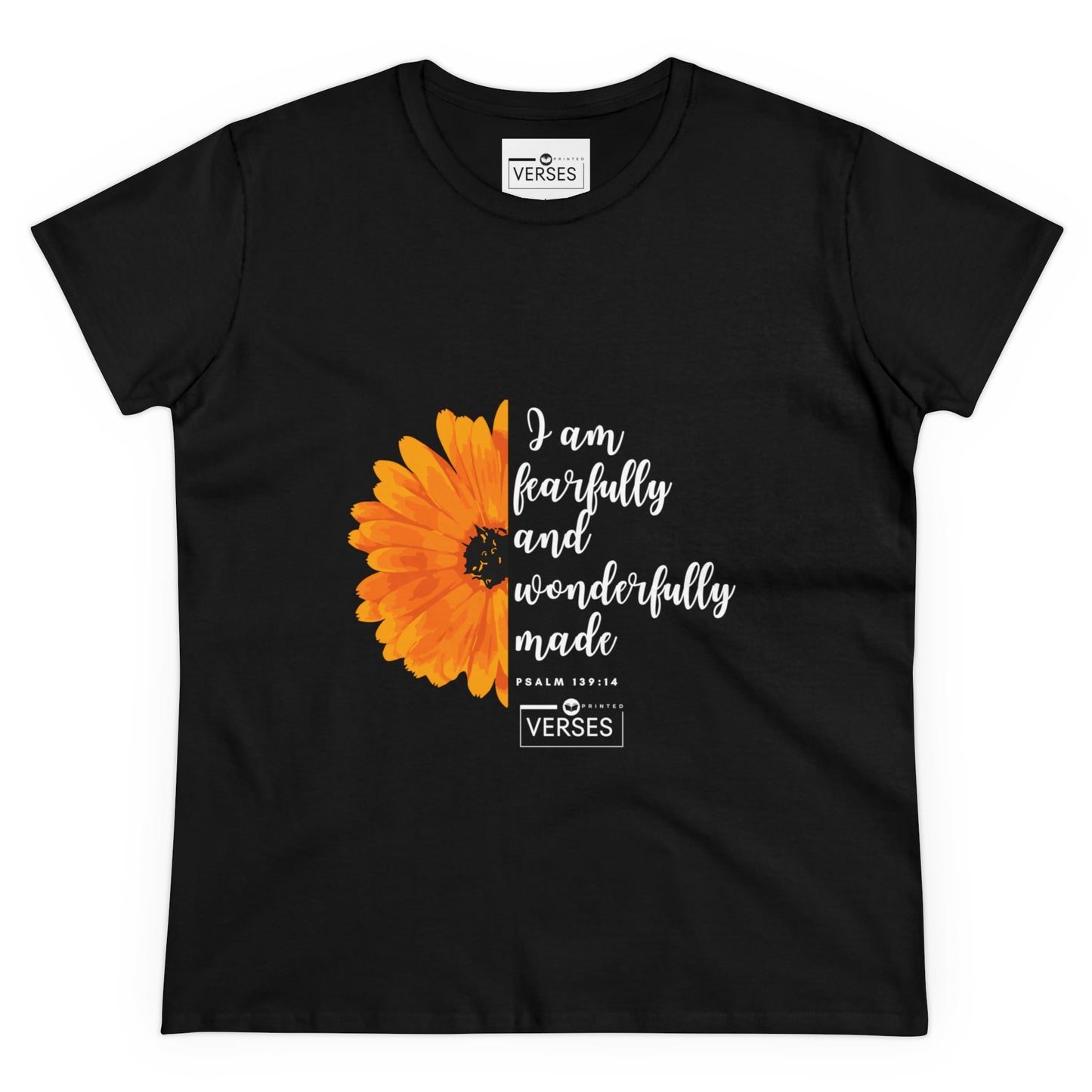 I AM FEARFULLY AND WONDERFULLY MADE - LADIES DRK TEE