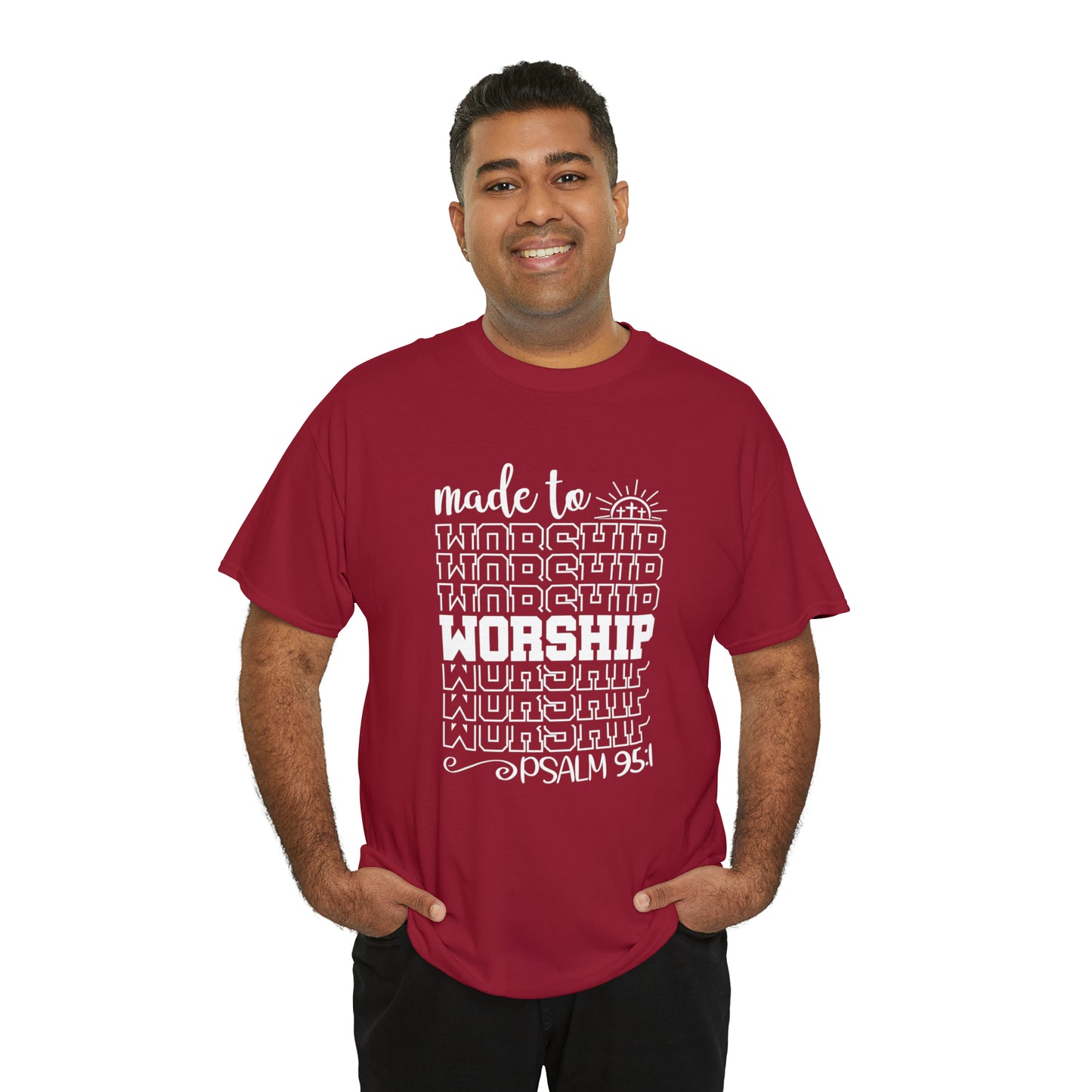 MADE TO WORSHIP - DRK TEE