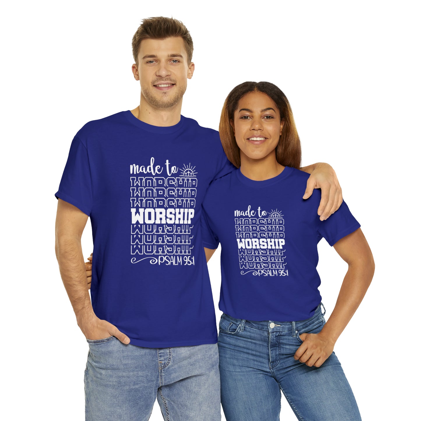 MADE TO WORSHIP - DRK TEE