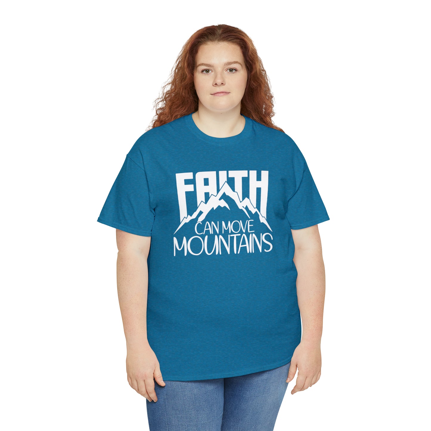 FAITH CAN MOVE MOUNTAINS - DRK TEE