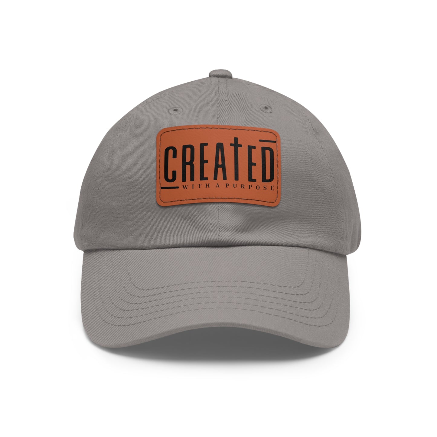 CREATED WITH PURPOSE - LEATHER PATCH CAP