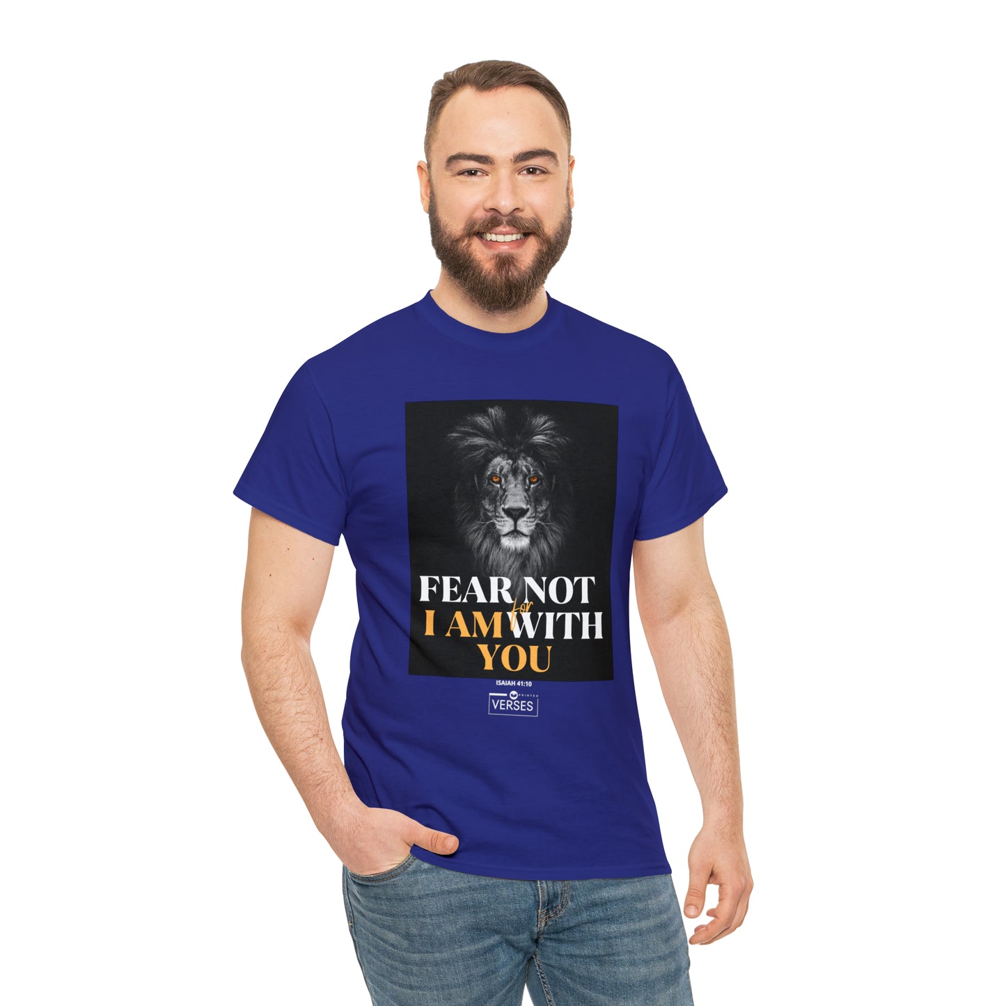 FEAR NOT FOR I AM WITH YOU - DRK TEE