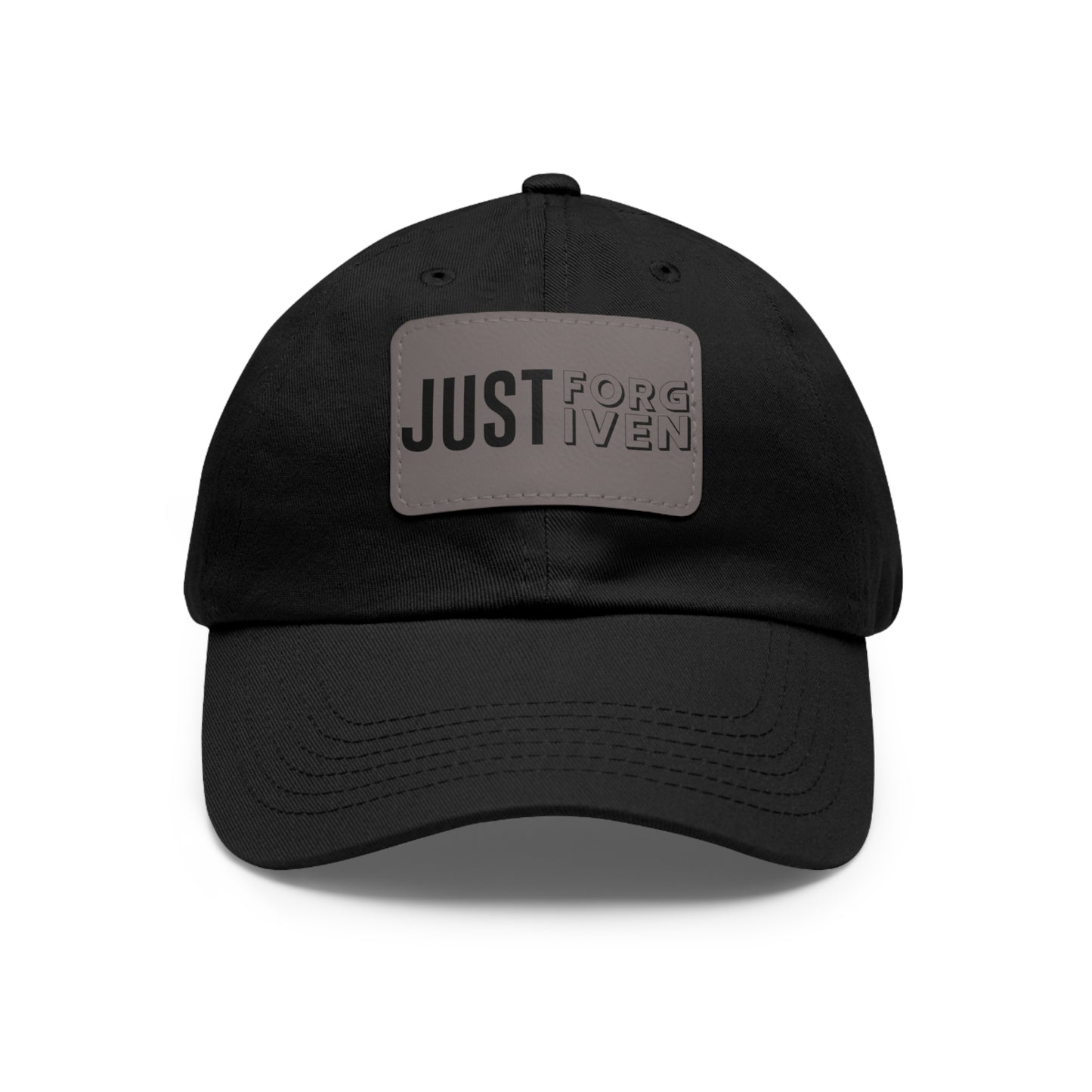 JUST FORGIVEN - LEATHER PATCH CAP